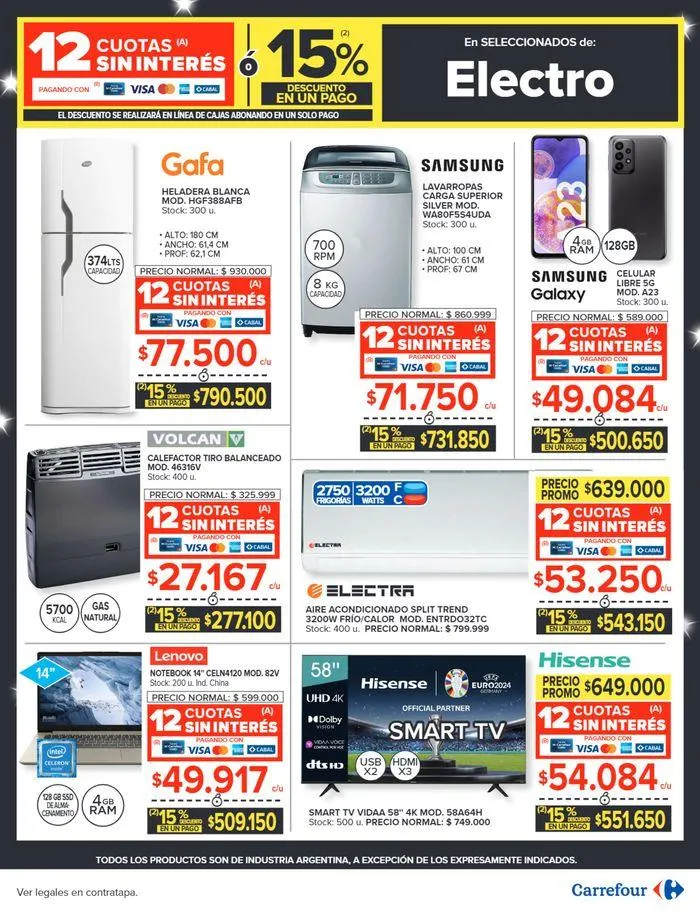 Ofertas de Catálogo Black Carrefour Hiper BS AS 6 de junio al 11 de junio 2024 - Página 17 del catálogo