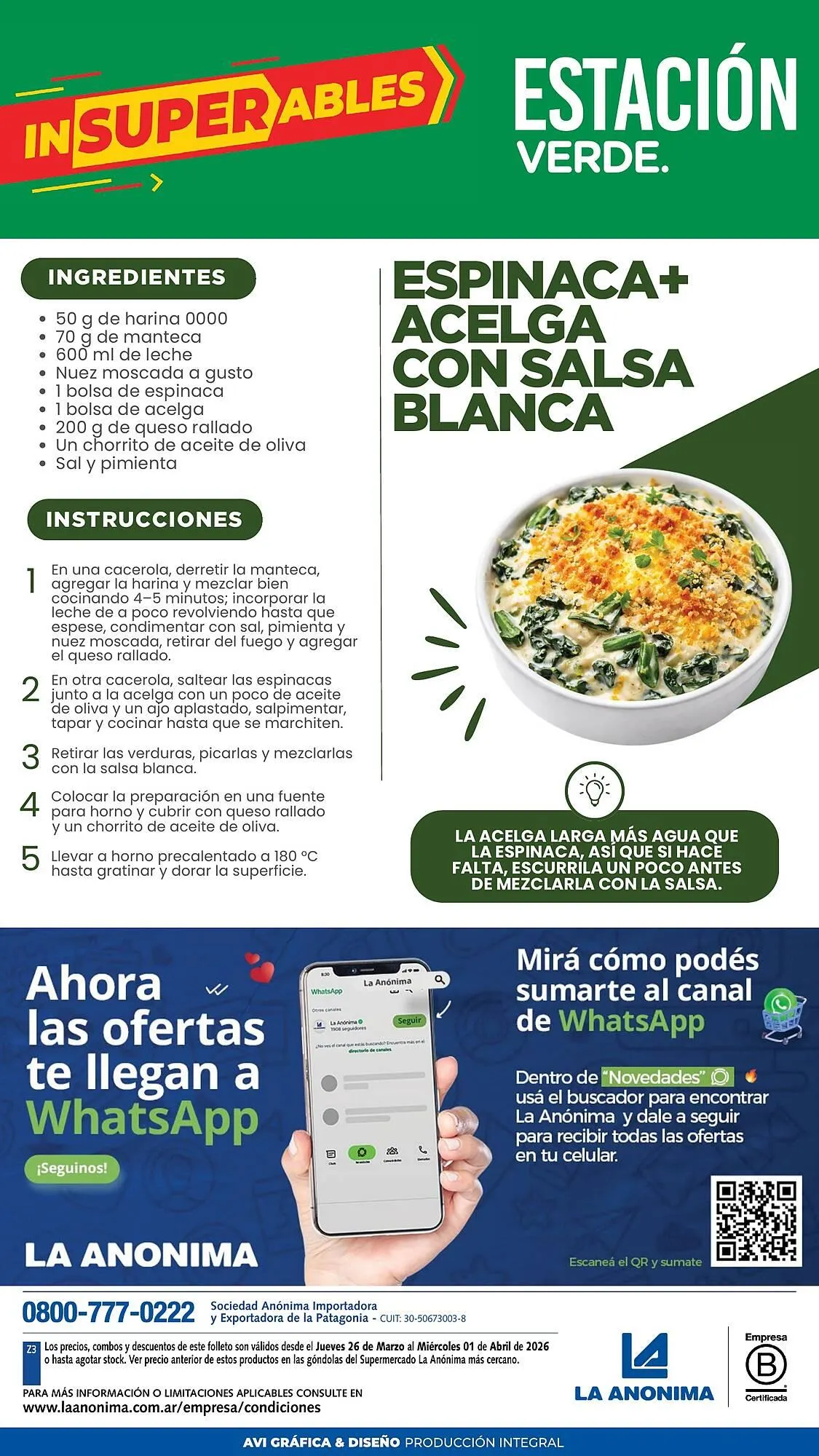 Ofertas de Catálogo La Anonima 26 de marzo al 1 de abril 2026 - Página 8 del catálogo