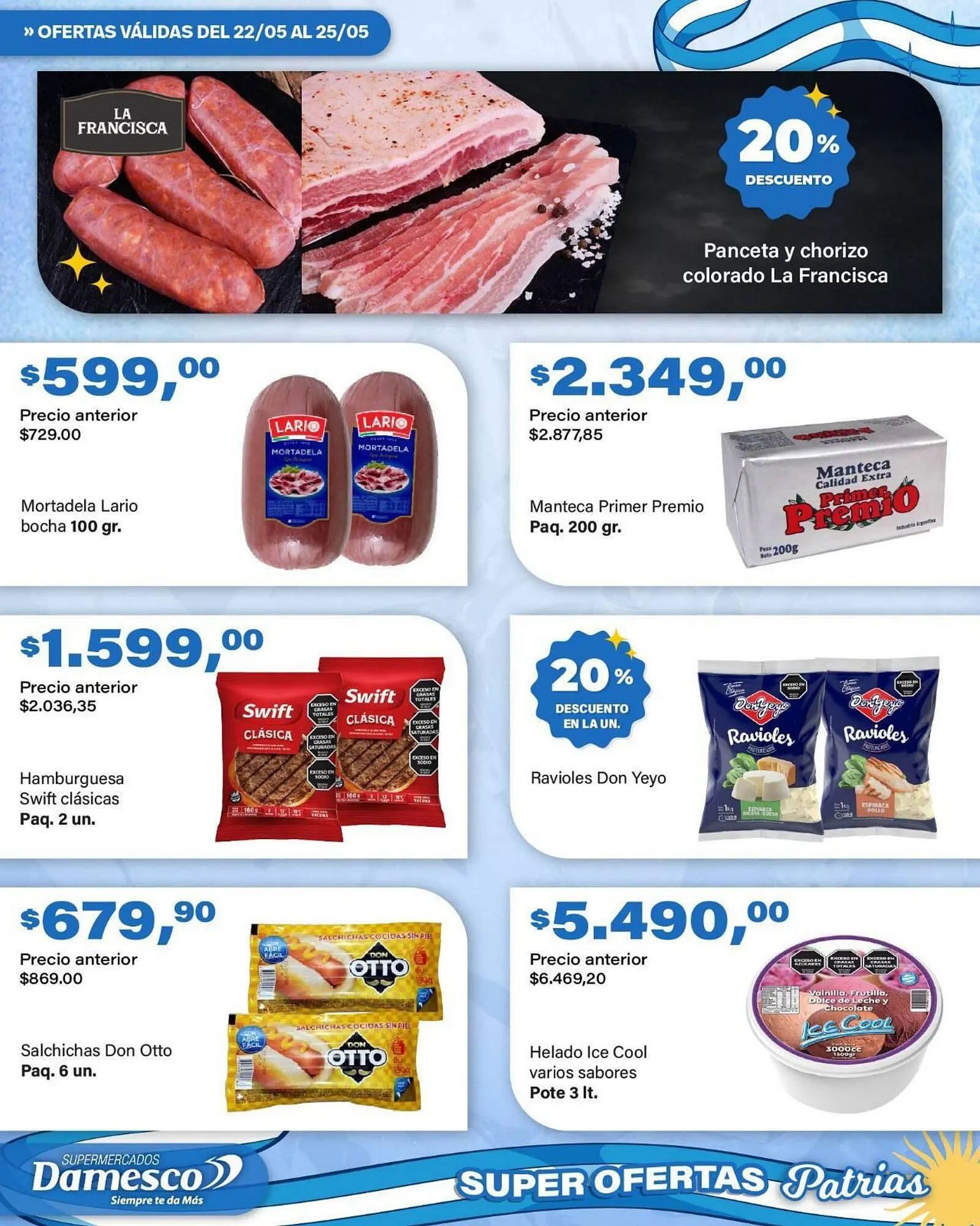 Ofertas de Catálogo Supermercados Damesco 22 de mayo al 25 de mayo 2025 - Página 2 del catálogo