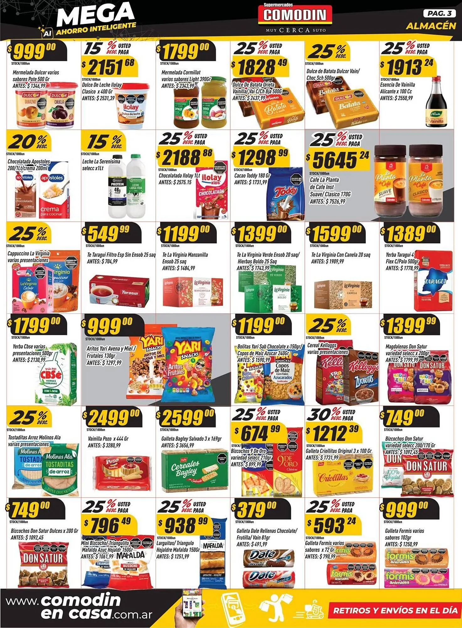 Ofertas de Catálogo Supermercados Comodin 5 de enero al 11 de enero 2026 - Página 3 del catálogo