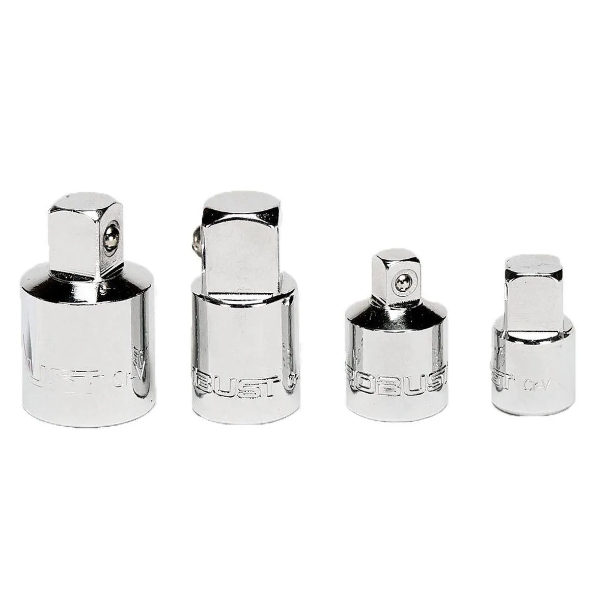 Set de Adaptador 4 Piezas 1/2" y 3/8" Robust