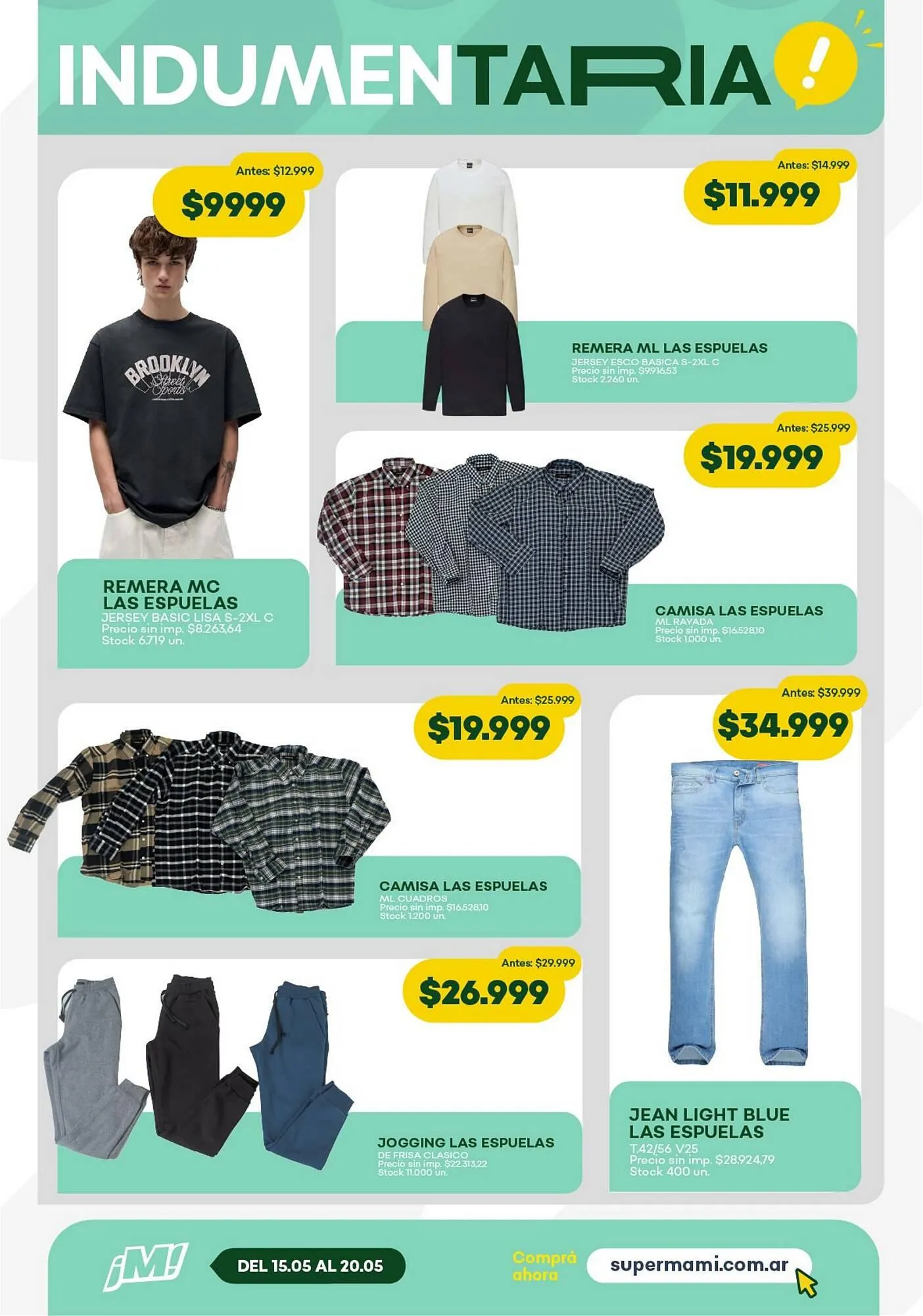 Ofertas de Catálogo Super MAMI 14 de mayo al 20 de mayo 2025 - Página 12 del catálogo