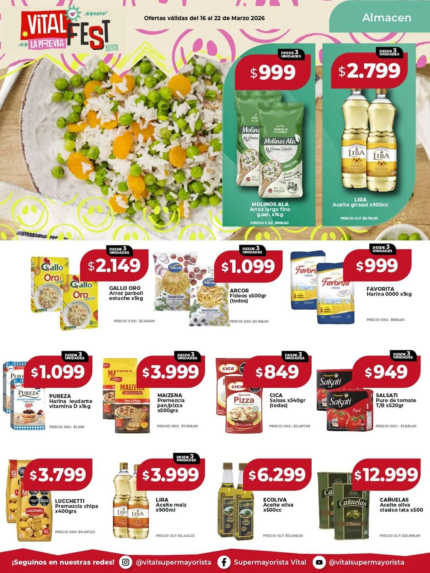 Ofertas de Catálogo Supermayorista Vital 16 de marzo al 22 de marzo 2026 - Página 10 del catálogo