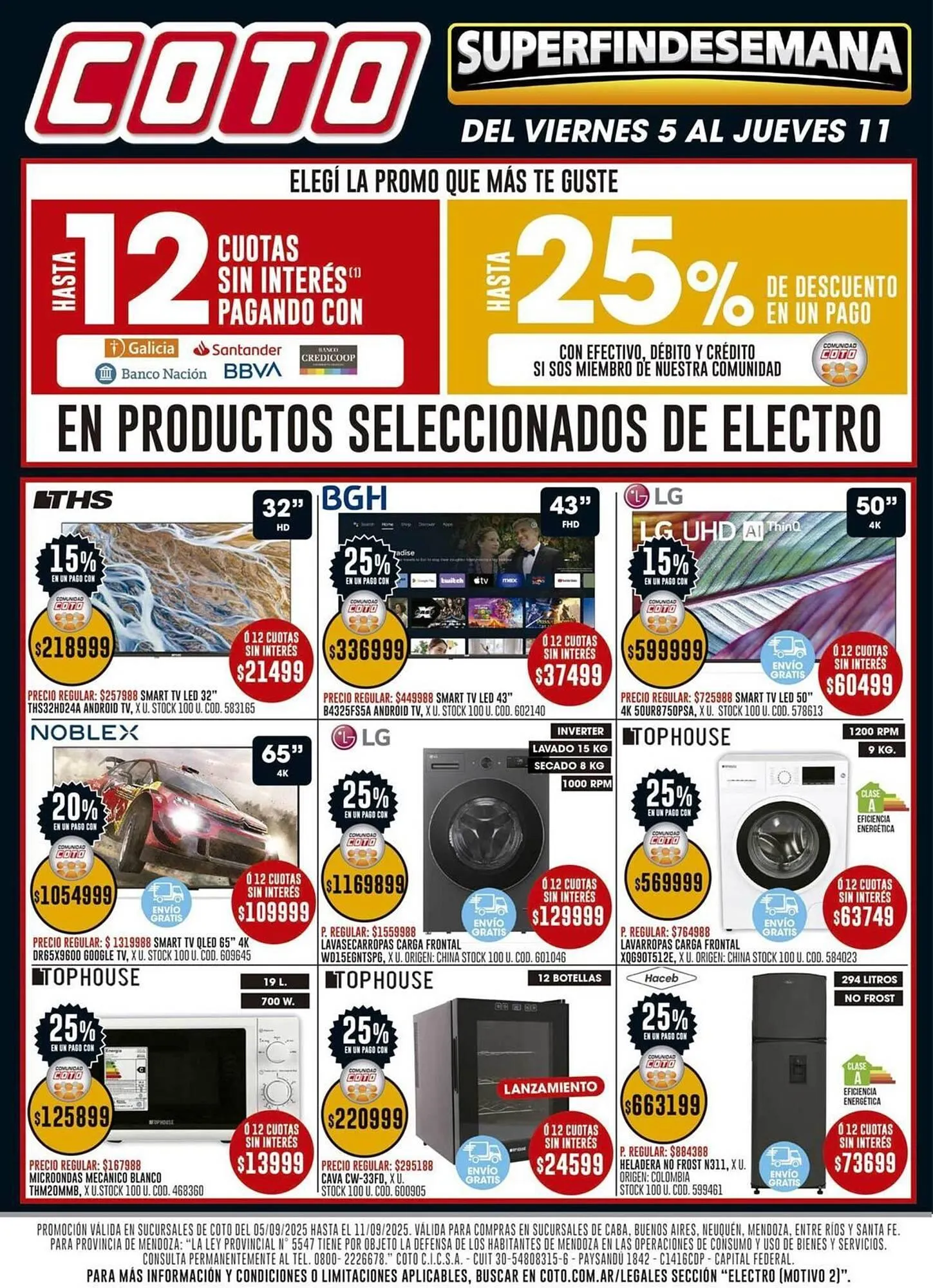 Ofertas de Catálogo Coto 5 de septiembre al 11 de septiembre 2025 - Página 2 del catálogo