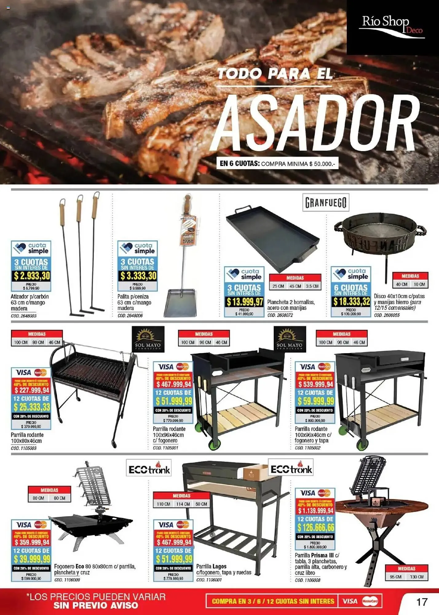 Ofertas de Catálogo Rio Shop Deco 20 de marzo al 30 de abril 2025 - Página 17 del catálogo