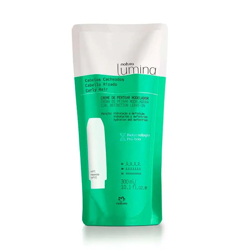 Repuesto crema para peinar modeladora cabellos rizados