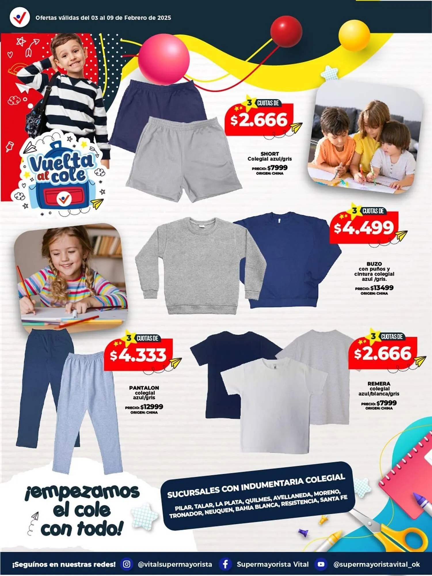 Ofertas de Catálogo Supermayorista Vital 3 de febrero al 9 de febrero 2025 - Página 11 del catálogo