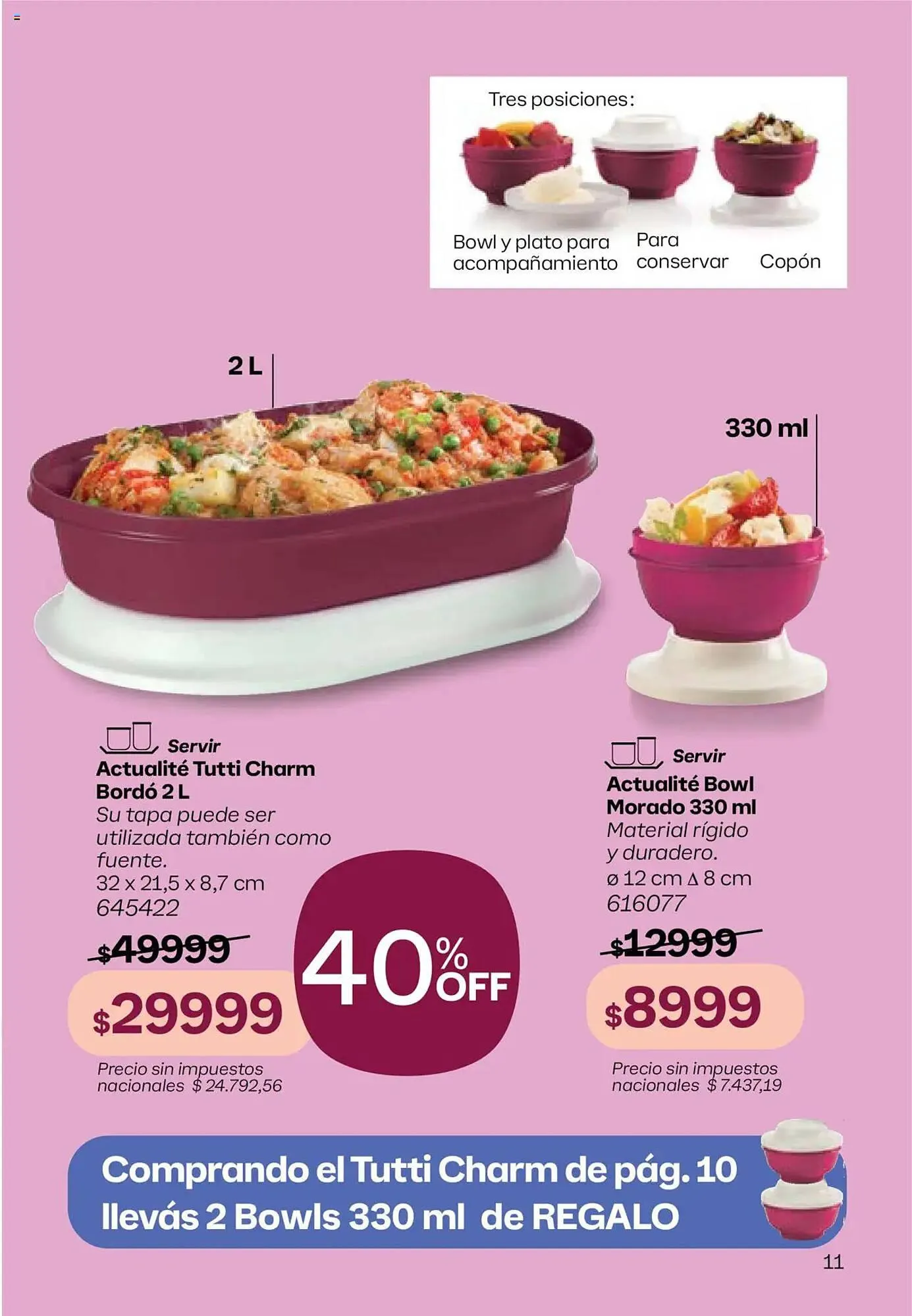 Ofertas de Catálogo Tupperware 9 de julio al 23 de julio 2025 - Página 12 del catálogo