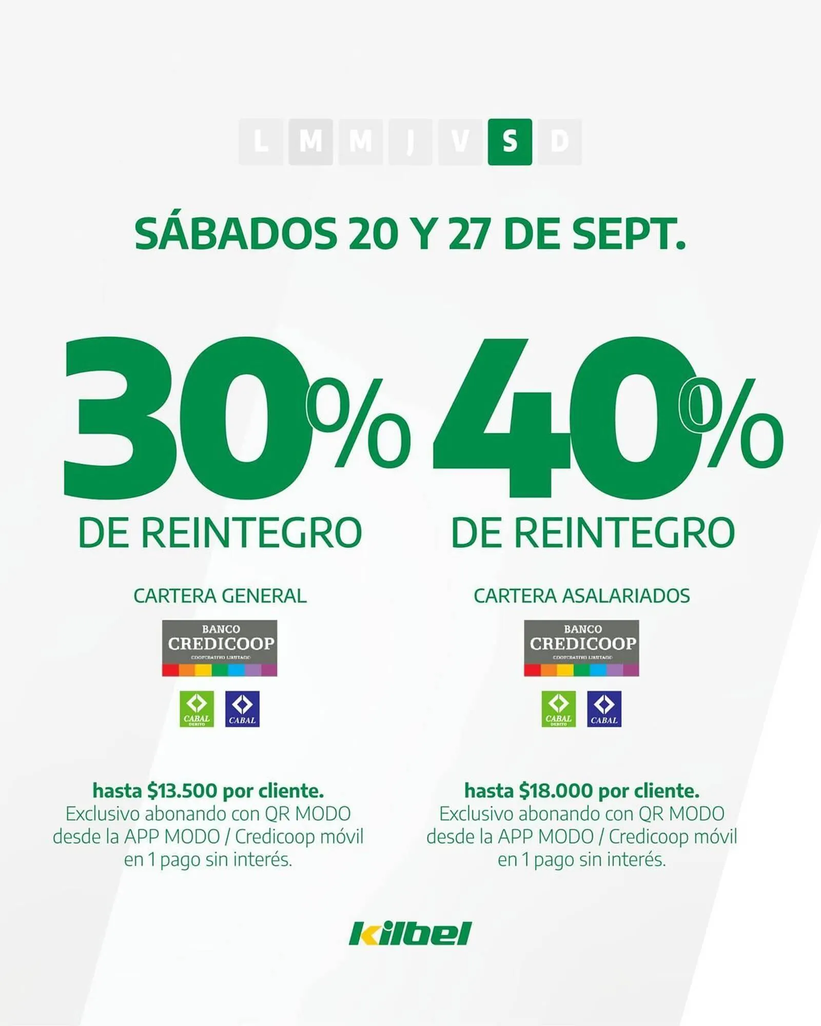 Ofertas de Catálogo Kilbel Supermercados 8 de septiembre al 30 de septiembre 2025 - Página 11 del catálogo