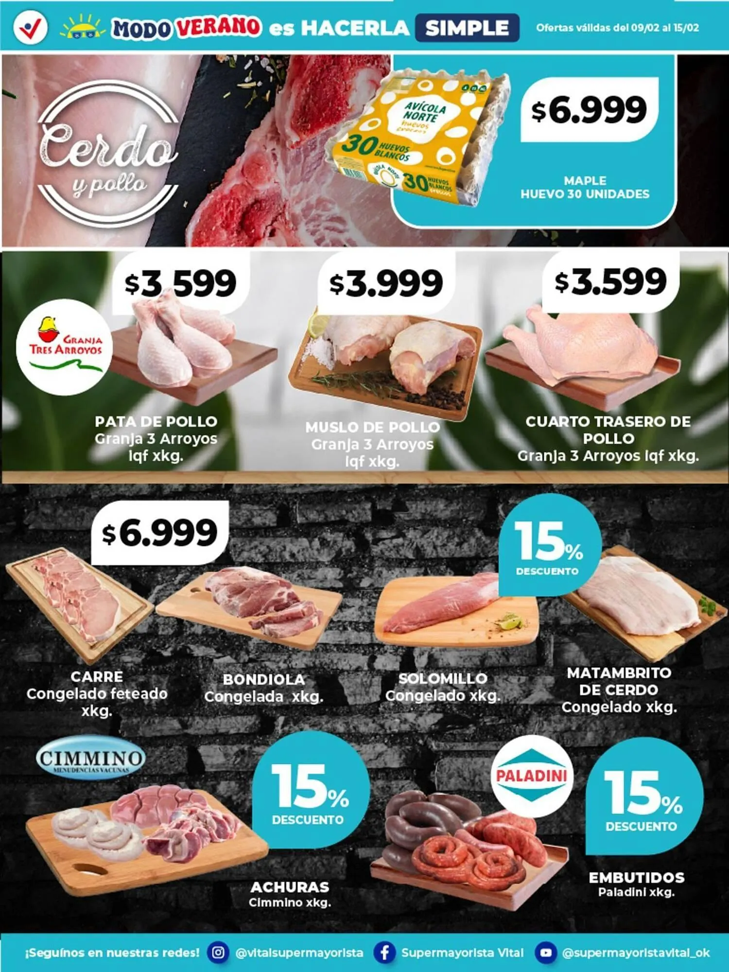 Ofertas de Catálogo Supermayorista Vital 9 de febrero al 15 de febrero 2026 - Página 3 del catálogo