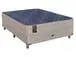 Sommier y colchón MCB 115 2 plazas de resortes 140 x 190 x 59 cm