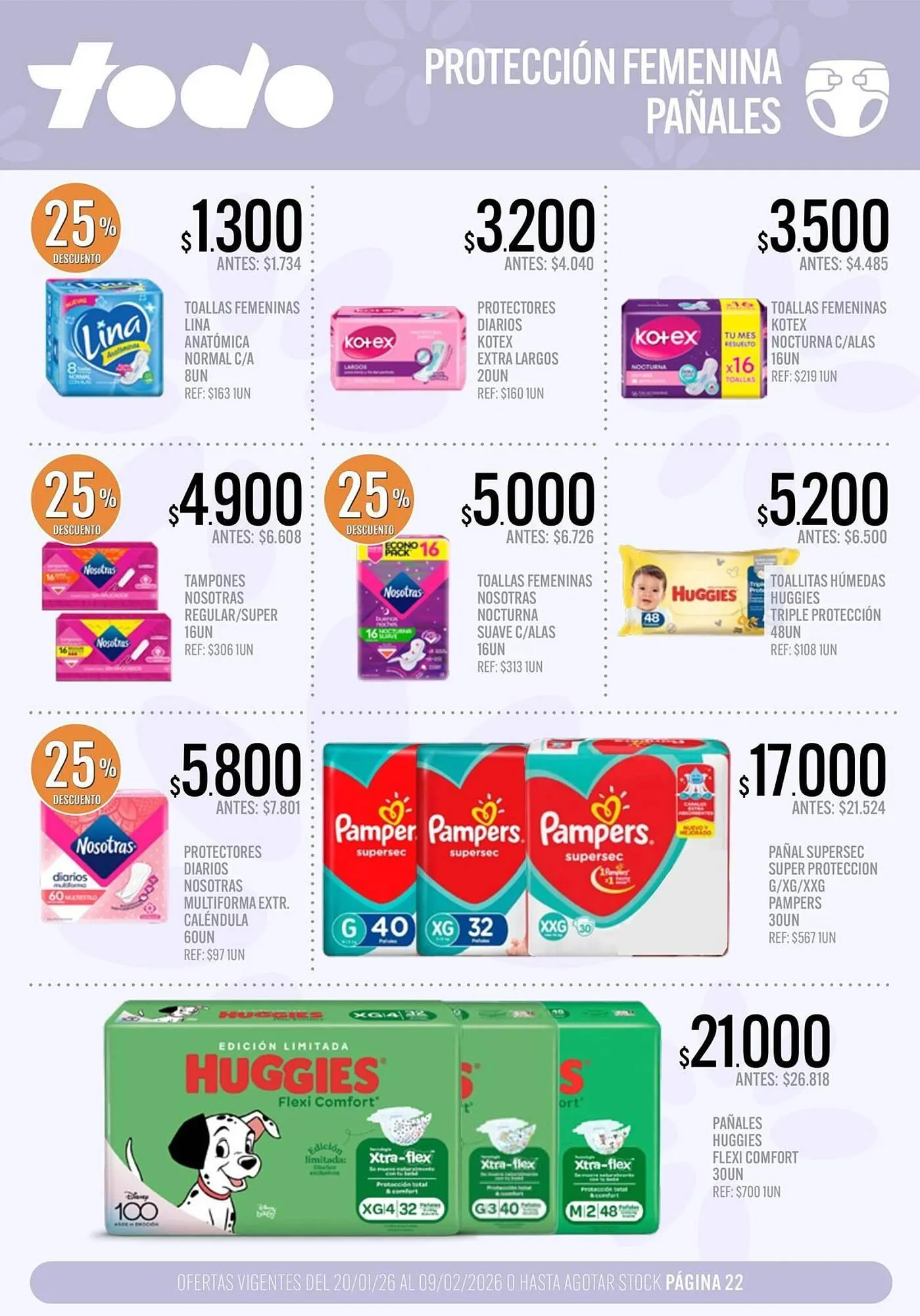 Ofertas de Catálogo Supermercados Todo 20 de enero al 9 de febrero 2026 - Página 22 del catálogo