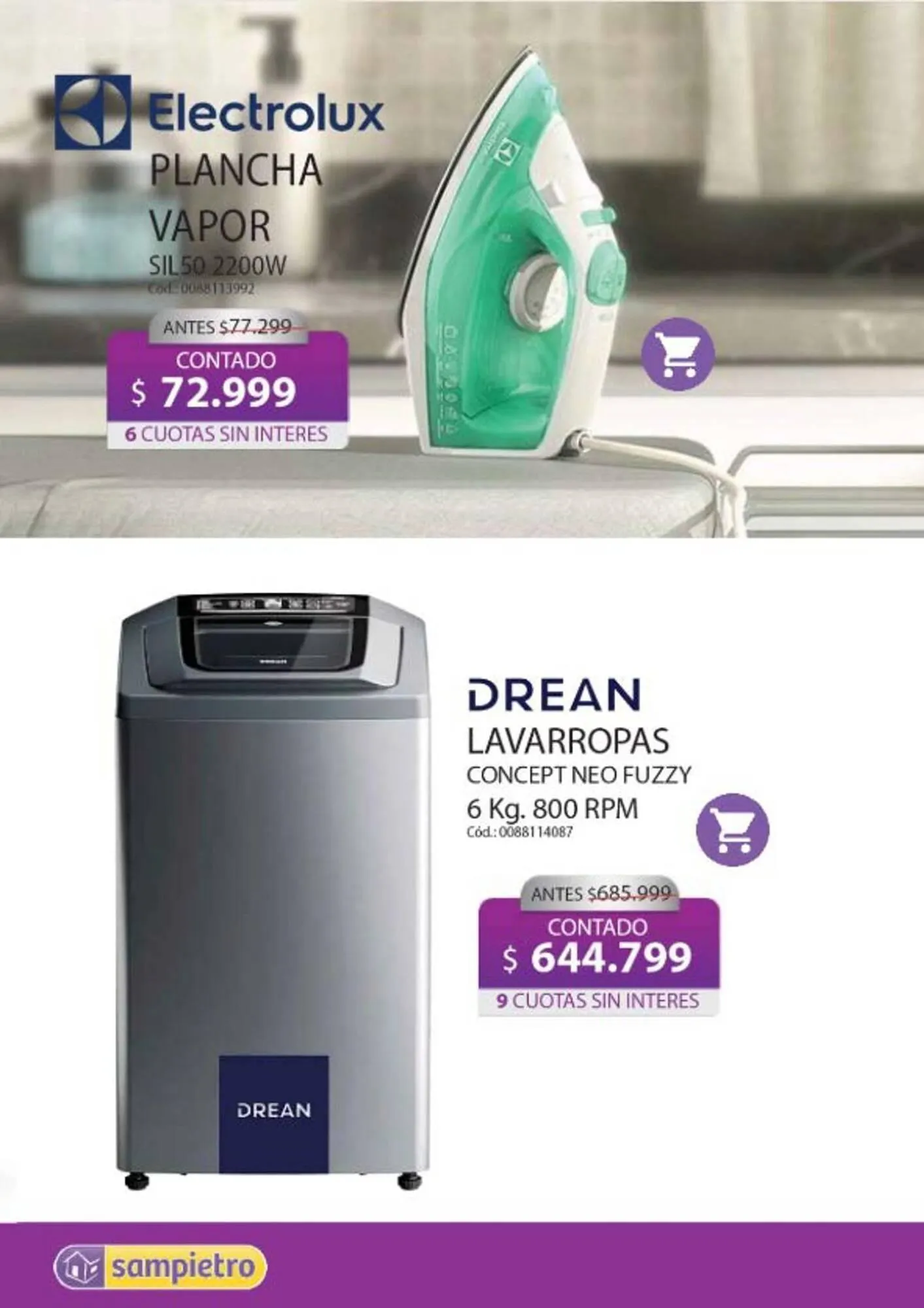 Ofertas de Catálogo Sampietro 24 de julio al 31 de julio 2025 - Página 13 del catálogo