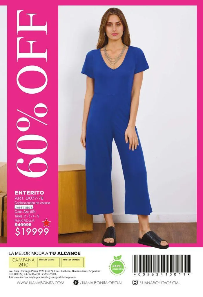 Ofertas de Juana Bonita Catalogo 2410 Empresarias 20 de septiembre al 31 de octubre 2024 - Página 71 del catálogo