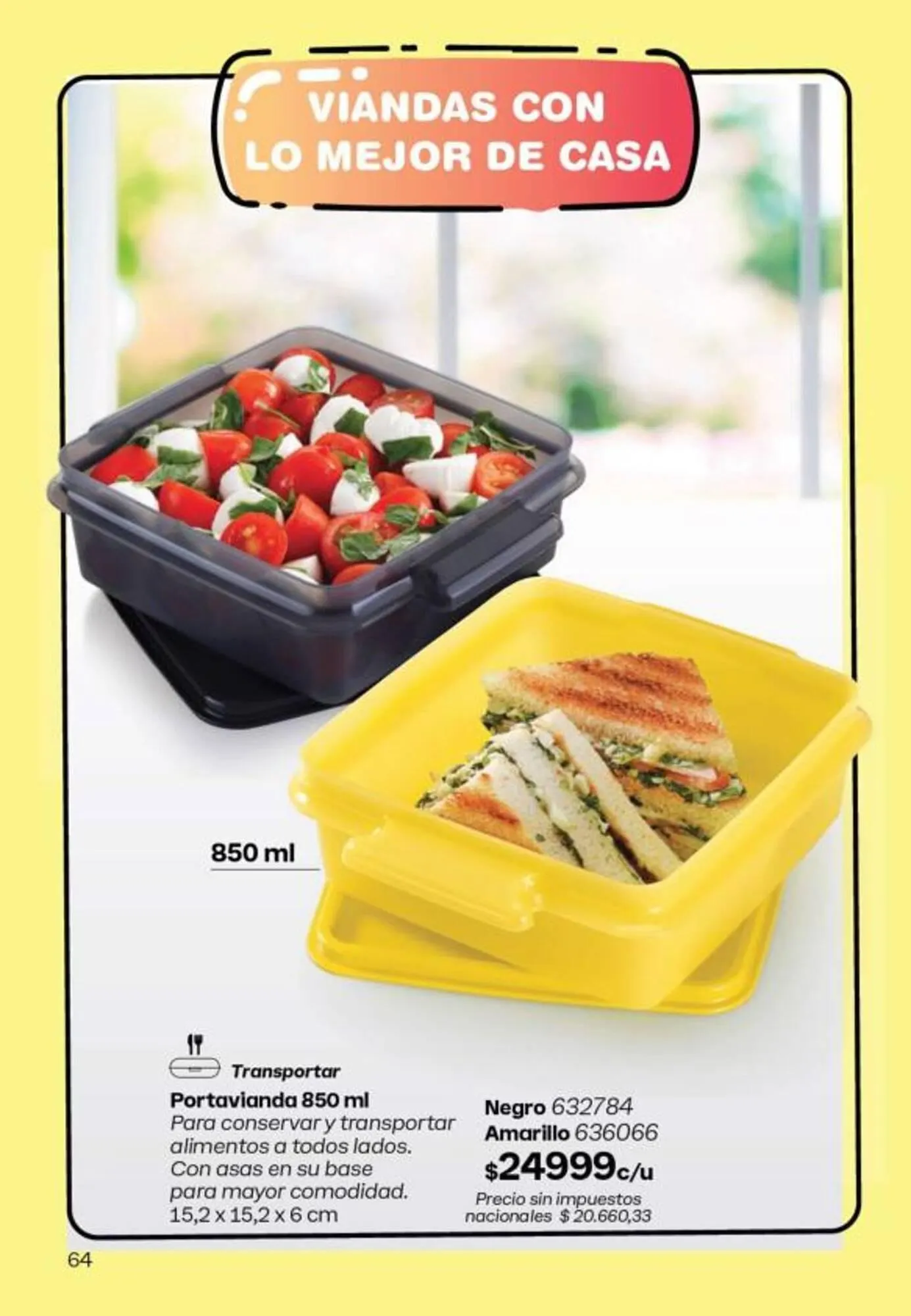 Ofertas de Catálogo Tupperware 10 de mayo al 31 de mayo 2025 - Página 65 del catálogo