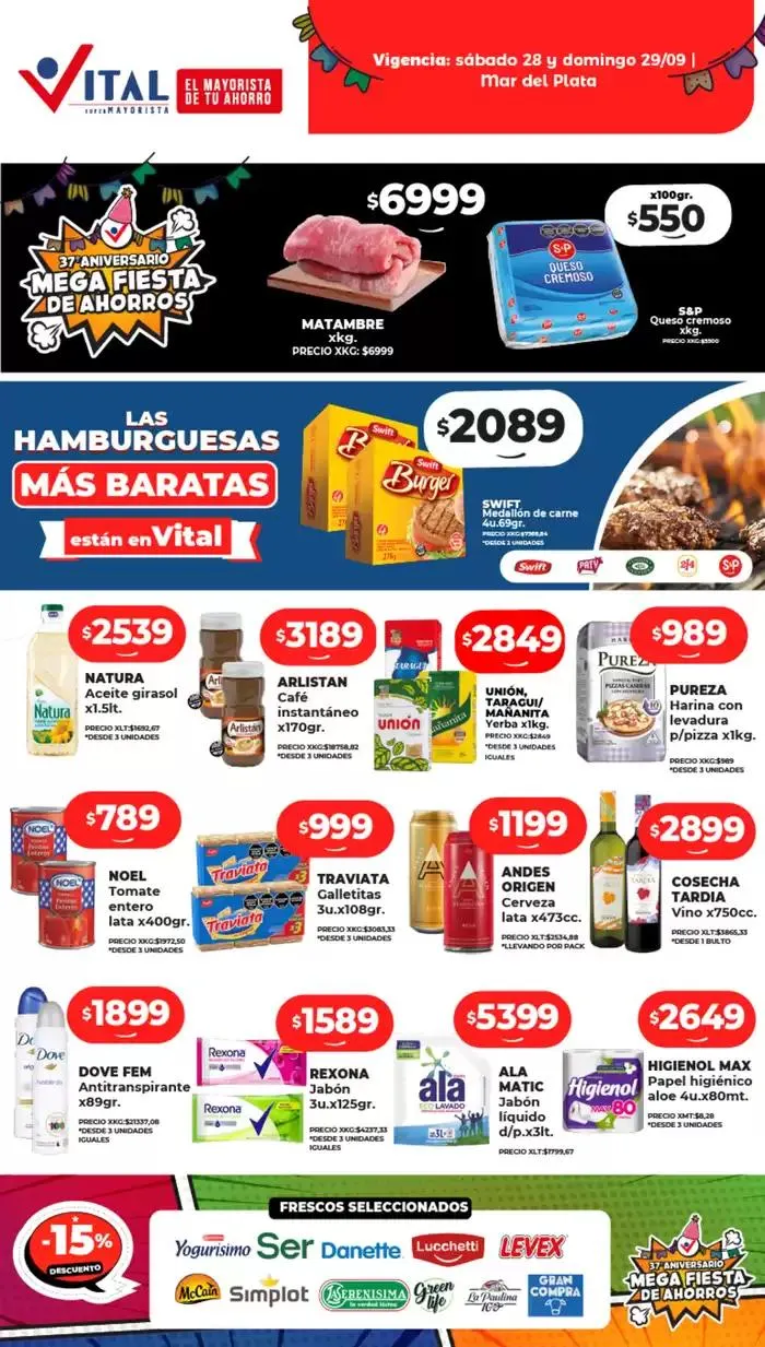 Ofertas de Descuentos y promociones 28 de septiembre al 12 de octubre 2024 - Página 1 del catálogo