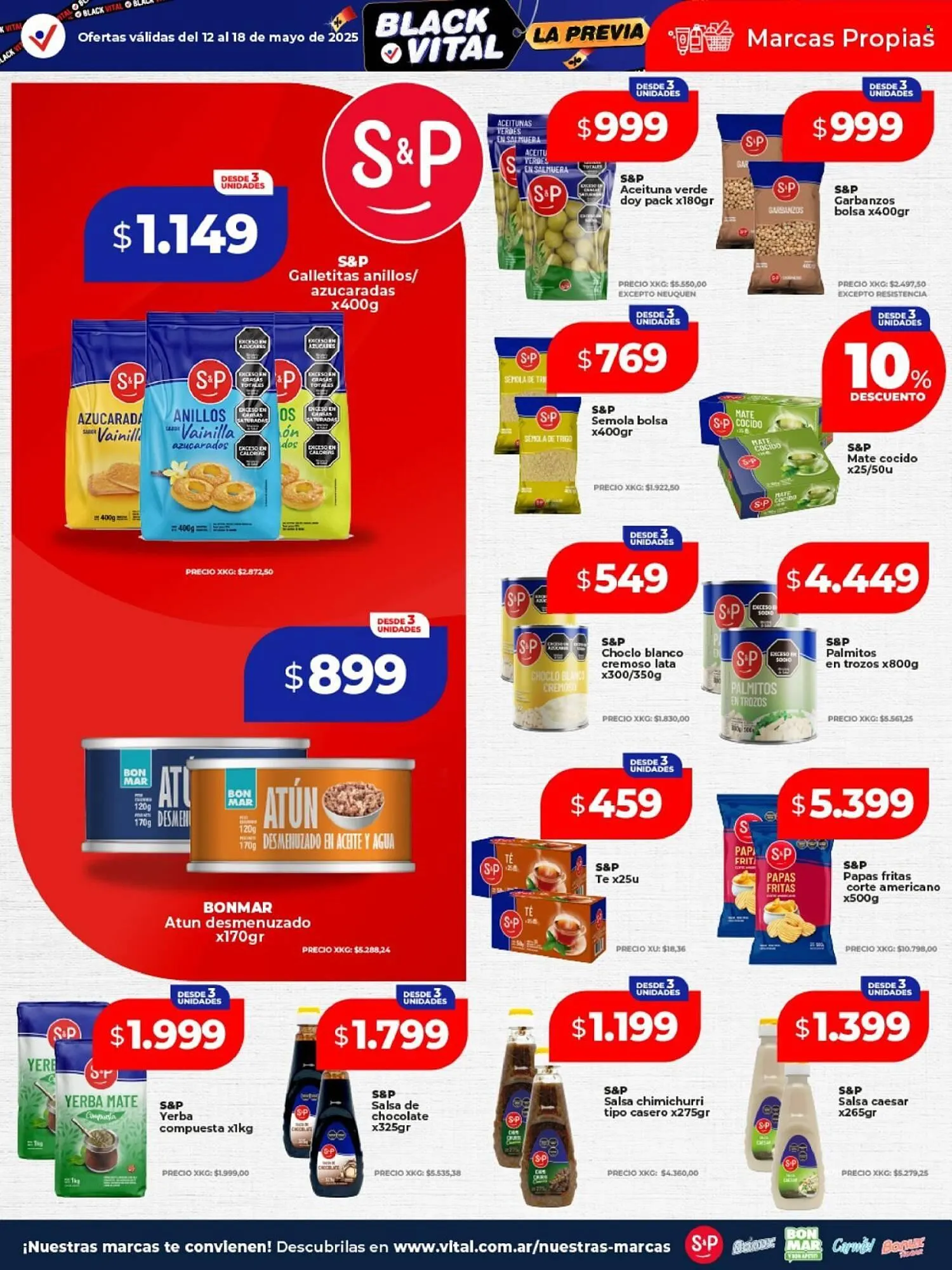Ofertas de Catálogo Supermayorista Vital 12 de mayo al 18 de mayo 2025 - Página 32 del catálogo