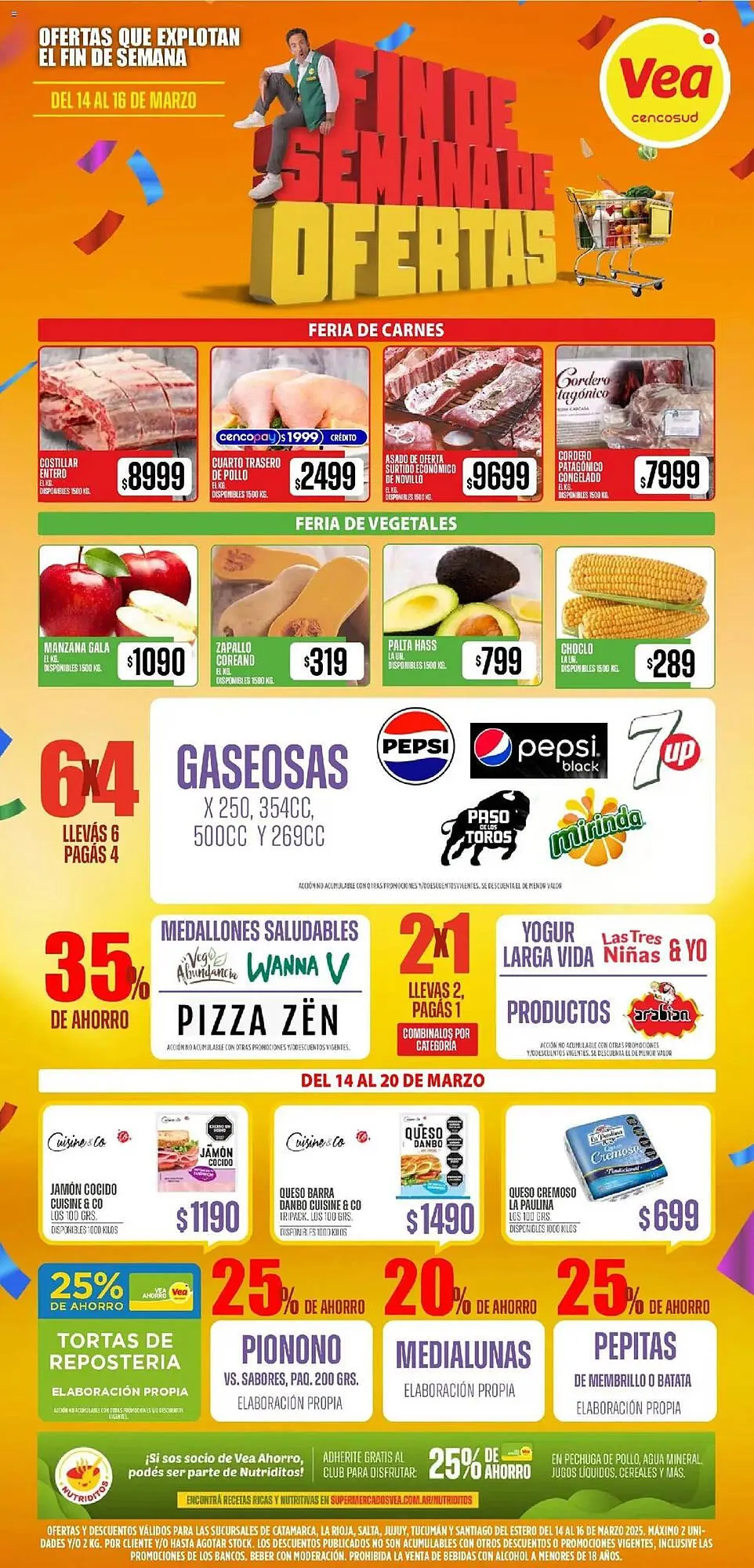 Ofertas de Catálogo Supermercados Vea 14 de marzo al 16 de marzo 2025 - Página 4 del catálogo
