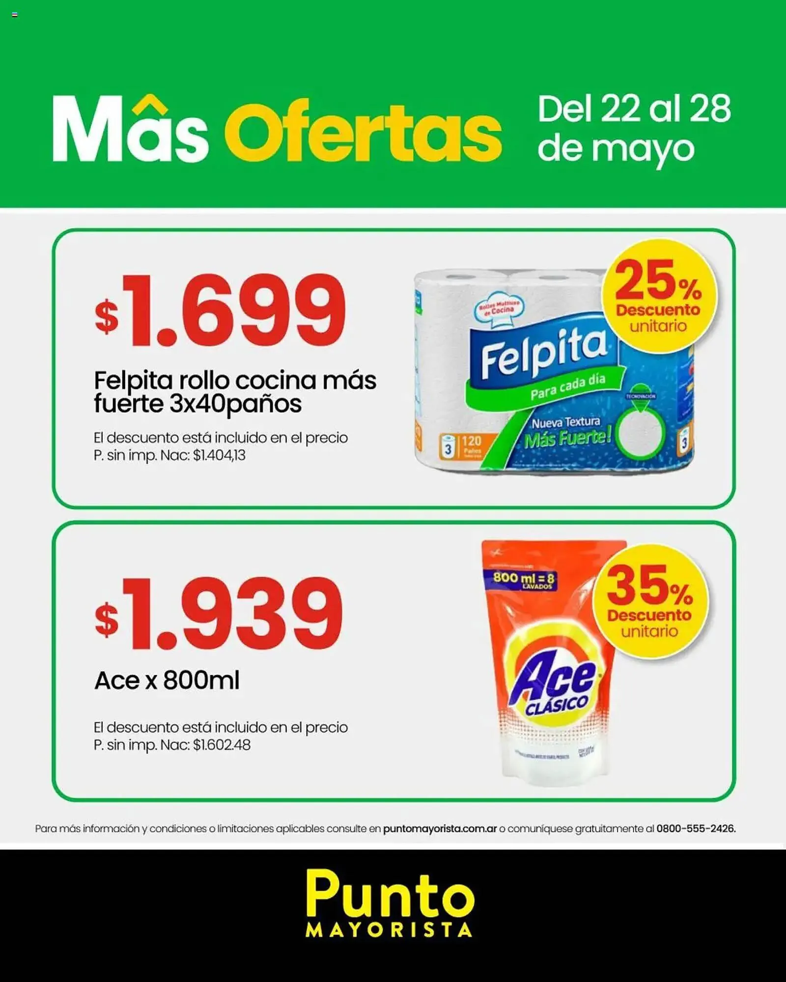 Ofertas de Catálogo Punto Mayorista 22 de mayo al 29 de mayo 2025 - Página 4 del catálogo