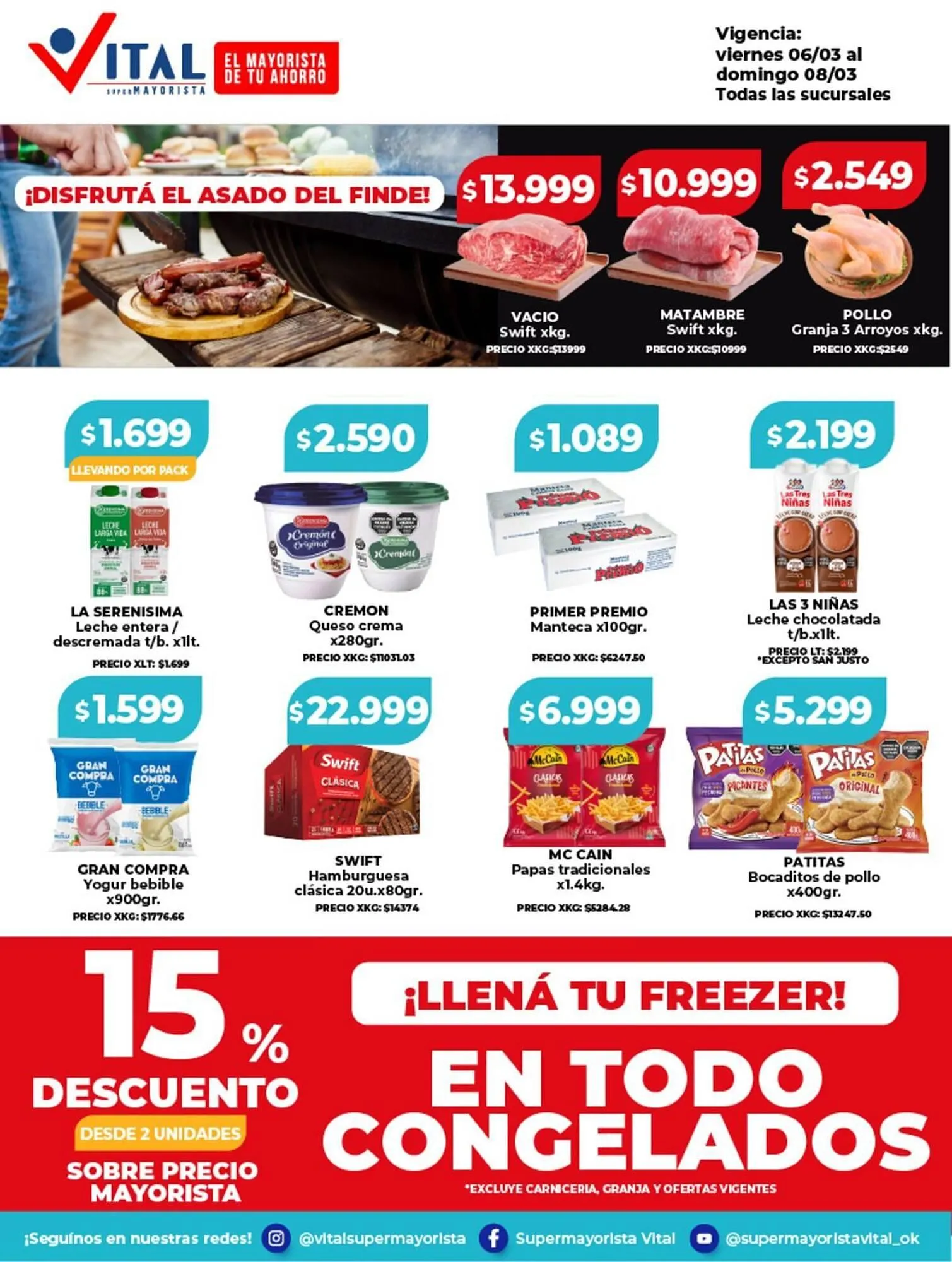 Ofertas de Catálogo Supermayorista Vital 6 de marzo al 8 de marzo 2026 - Página 2 del catálogo