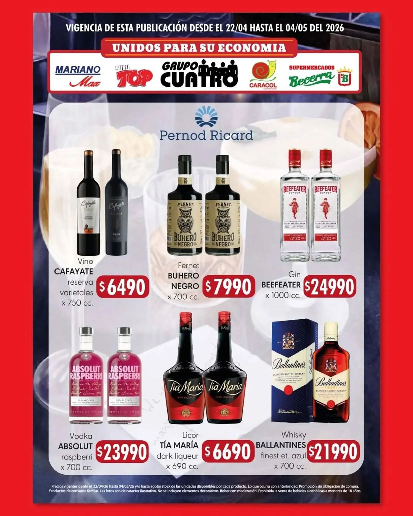 Ofertas de Catálogo Supermercados Caracol 23 de abril al 4 de mayo 2026 - Página 5 del catálogo