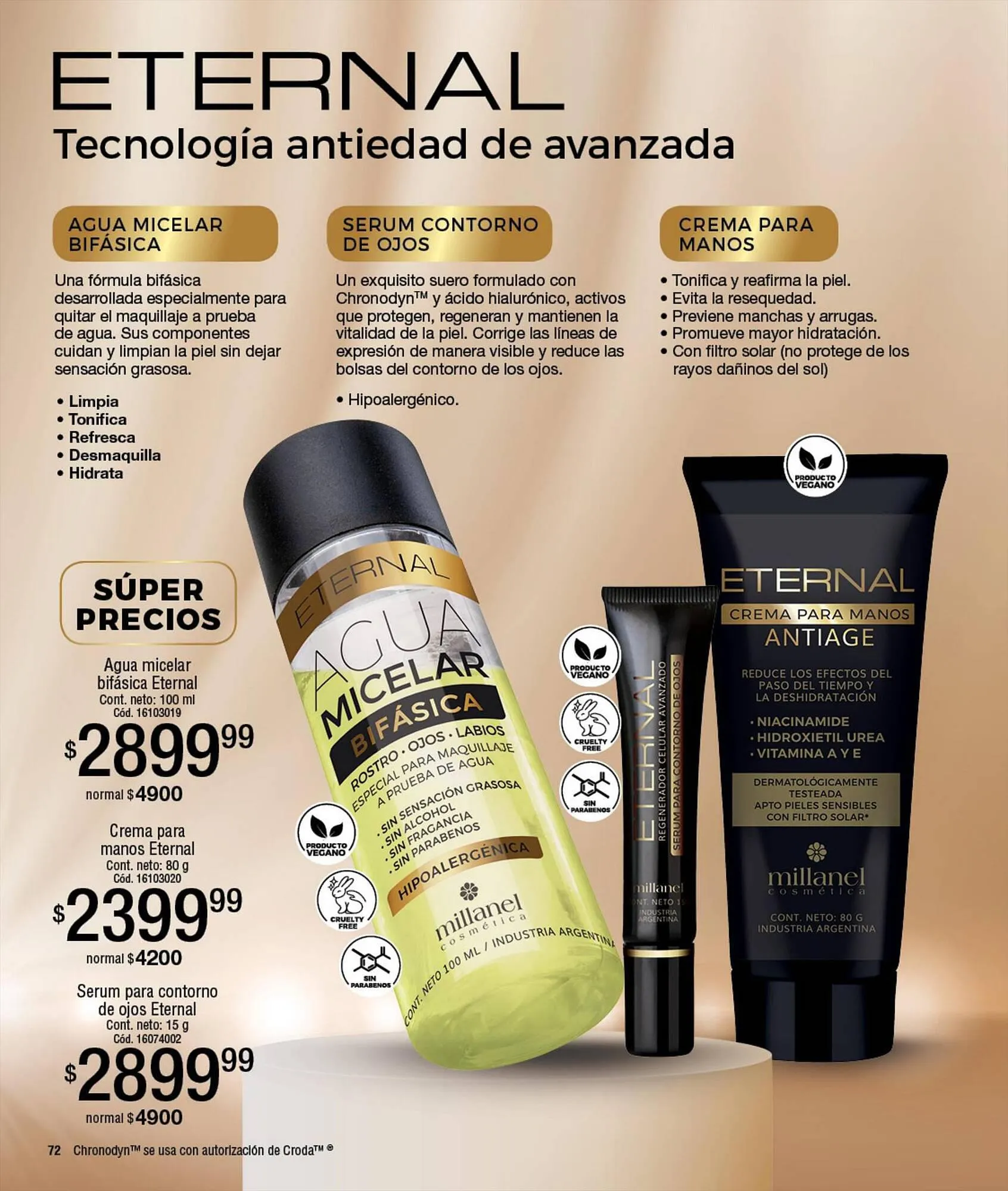 Ofertas de Catálogo Millanel Cosmética 18 de septiembre al 15 de octubre 2023 - Página 72 del catálogo