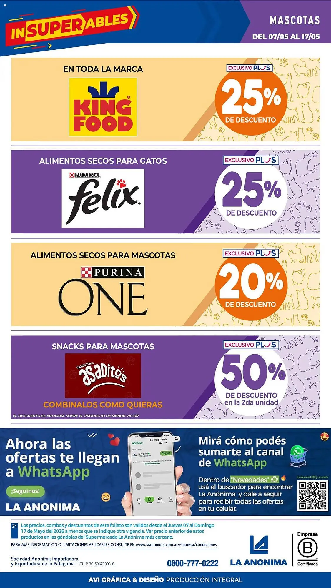 Ofertas de Catálogo La Anonima 7 de mayo al 17 de mayo 2026 - Página 39 del catálogo