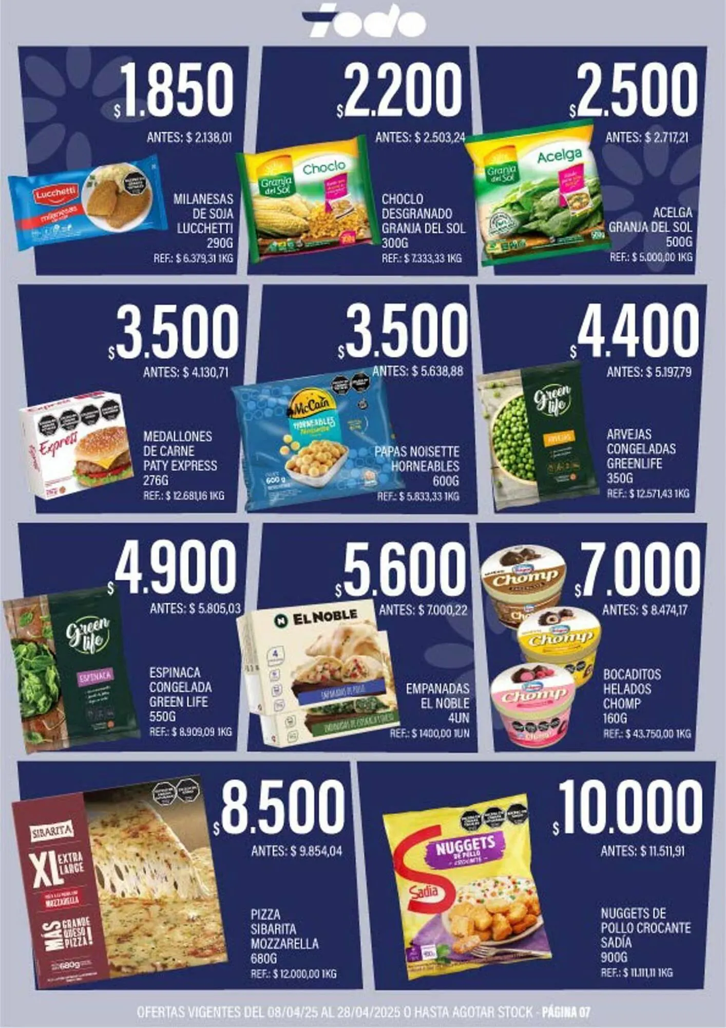 Ofertas de Catálogo Supermercados Todo 9 de abril al 28 de abril 2025 - Página 7 del catálogo