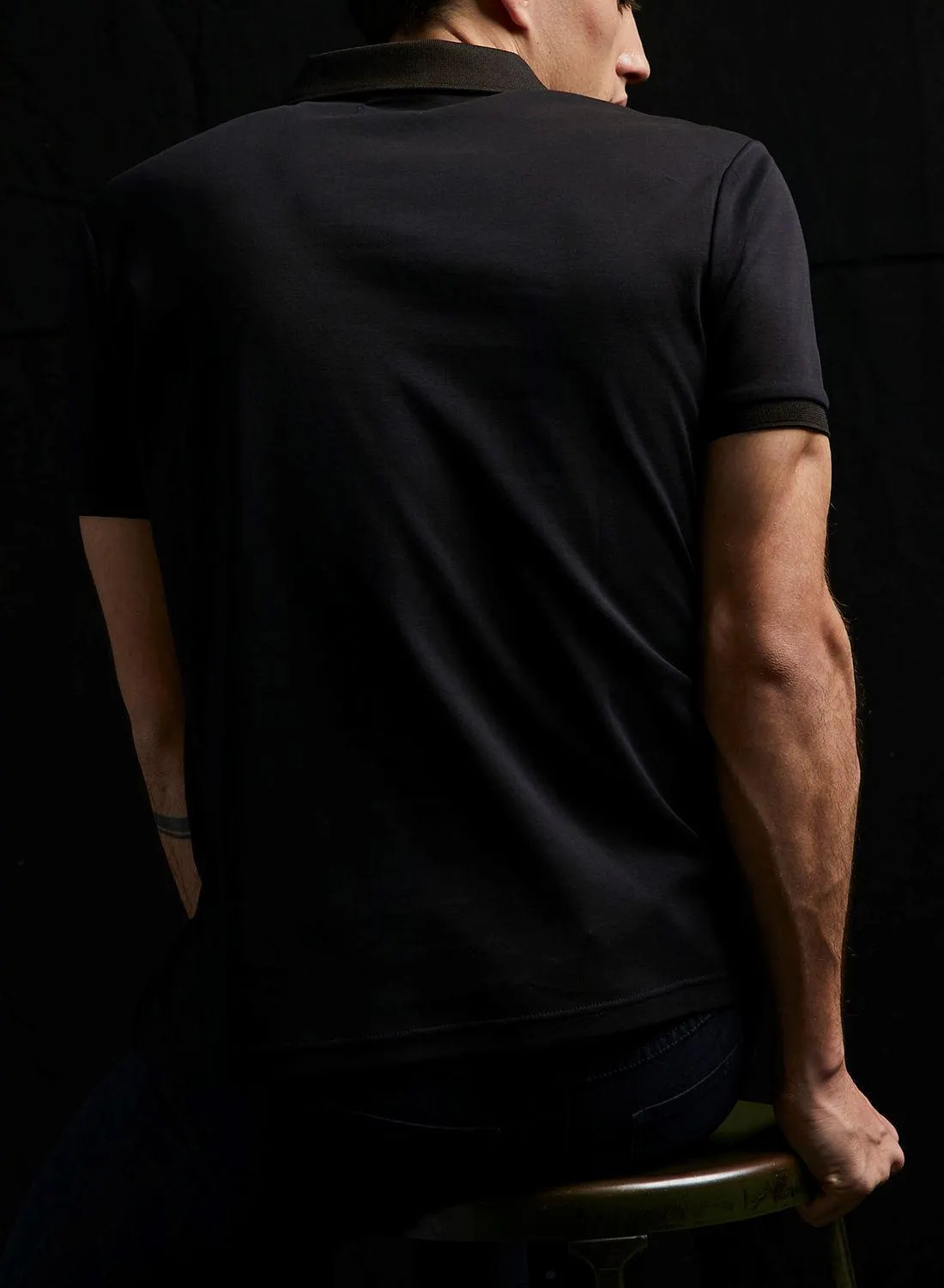 Chomba cierre liquid cotton