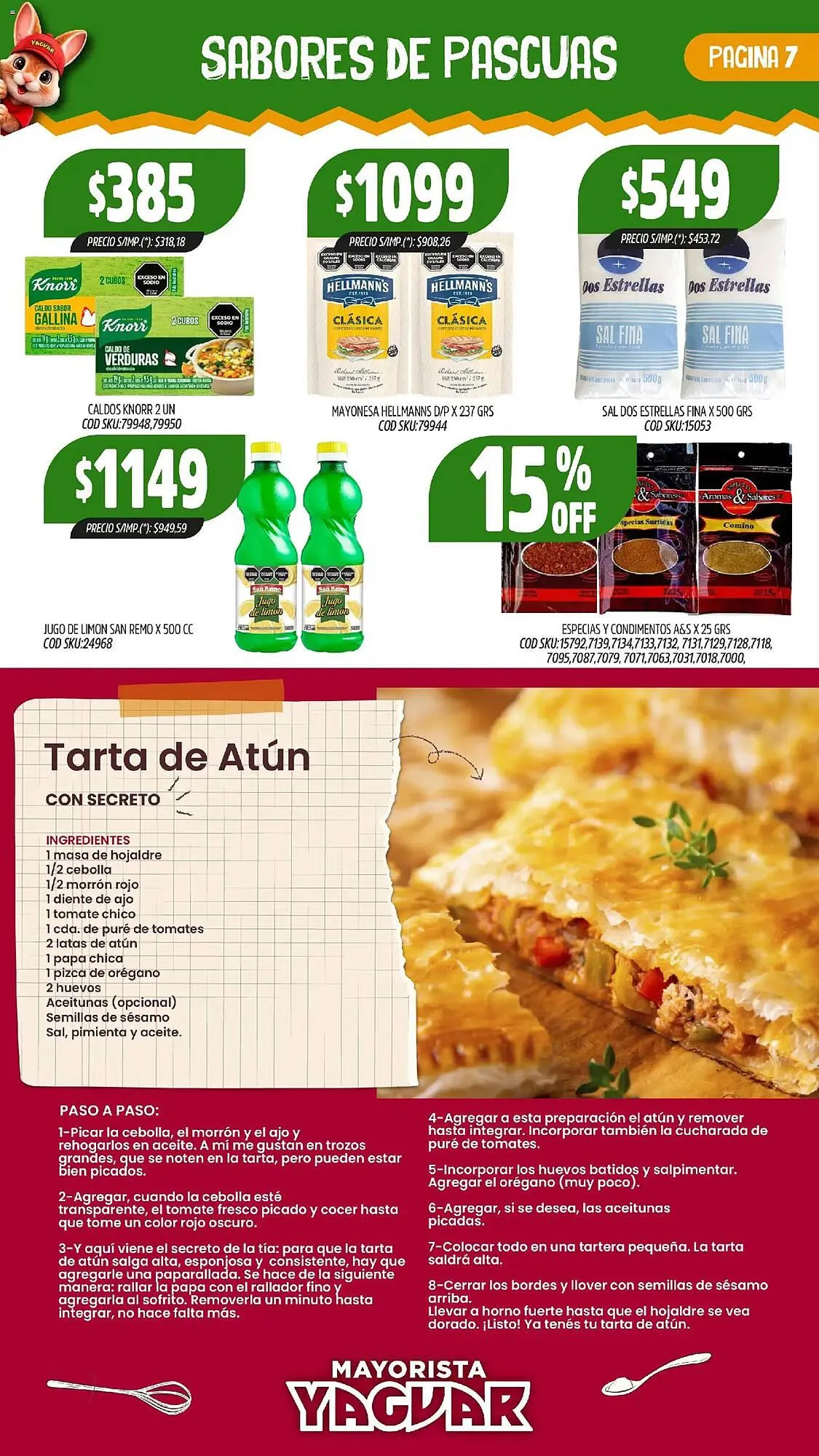 Ofertas de Catálogo Supermercados Yaguar 23 de marzo al 29 de marzo 2026 - Página 7 del catálogo