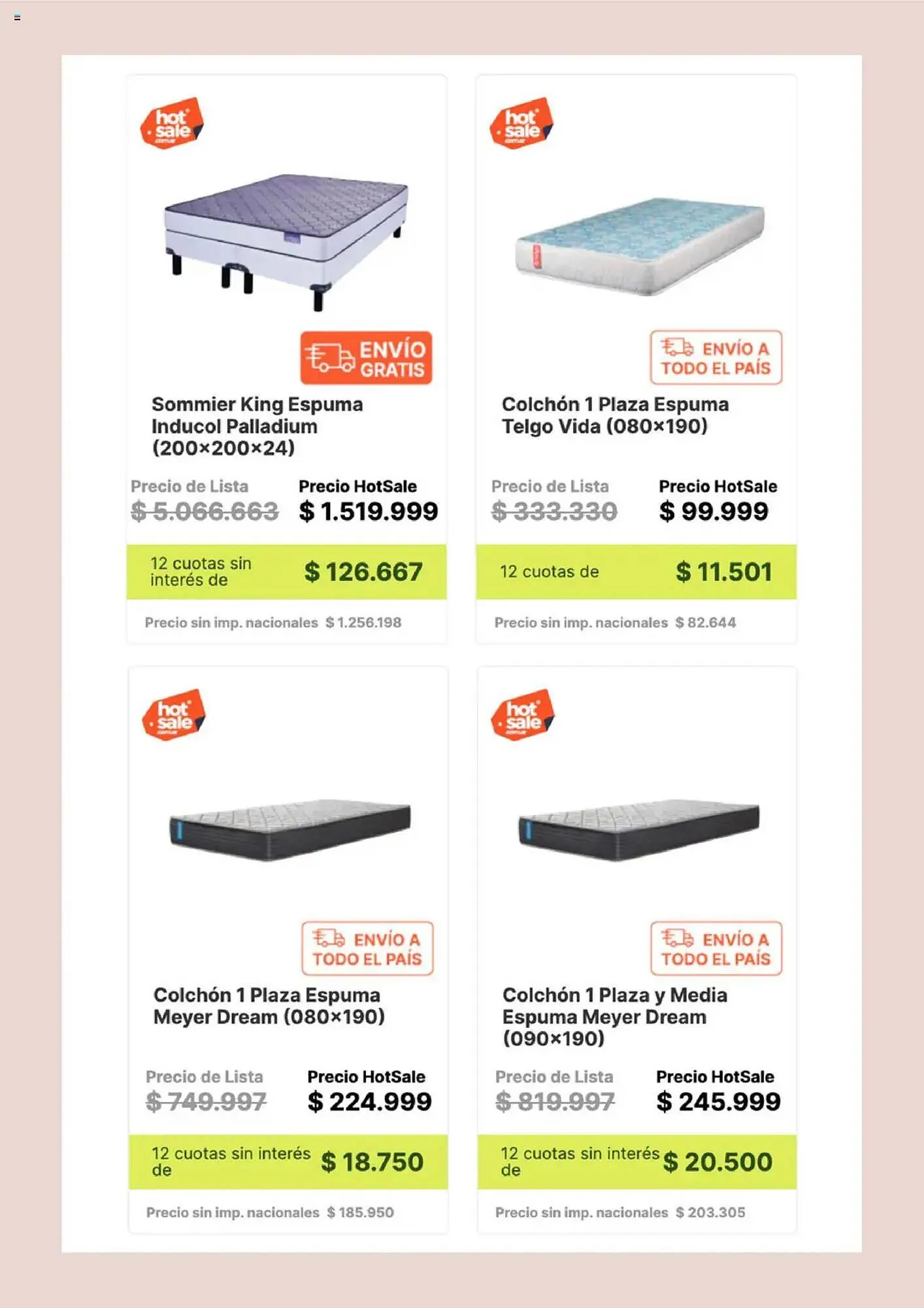 Ofertas de Catálogo Sommier Center 12 de mayo al 15 de mayo 2025 - Página 4 del catálogo