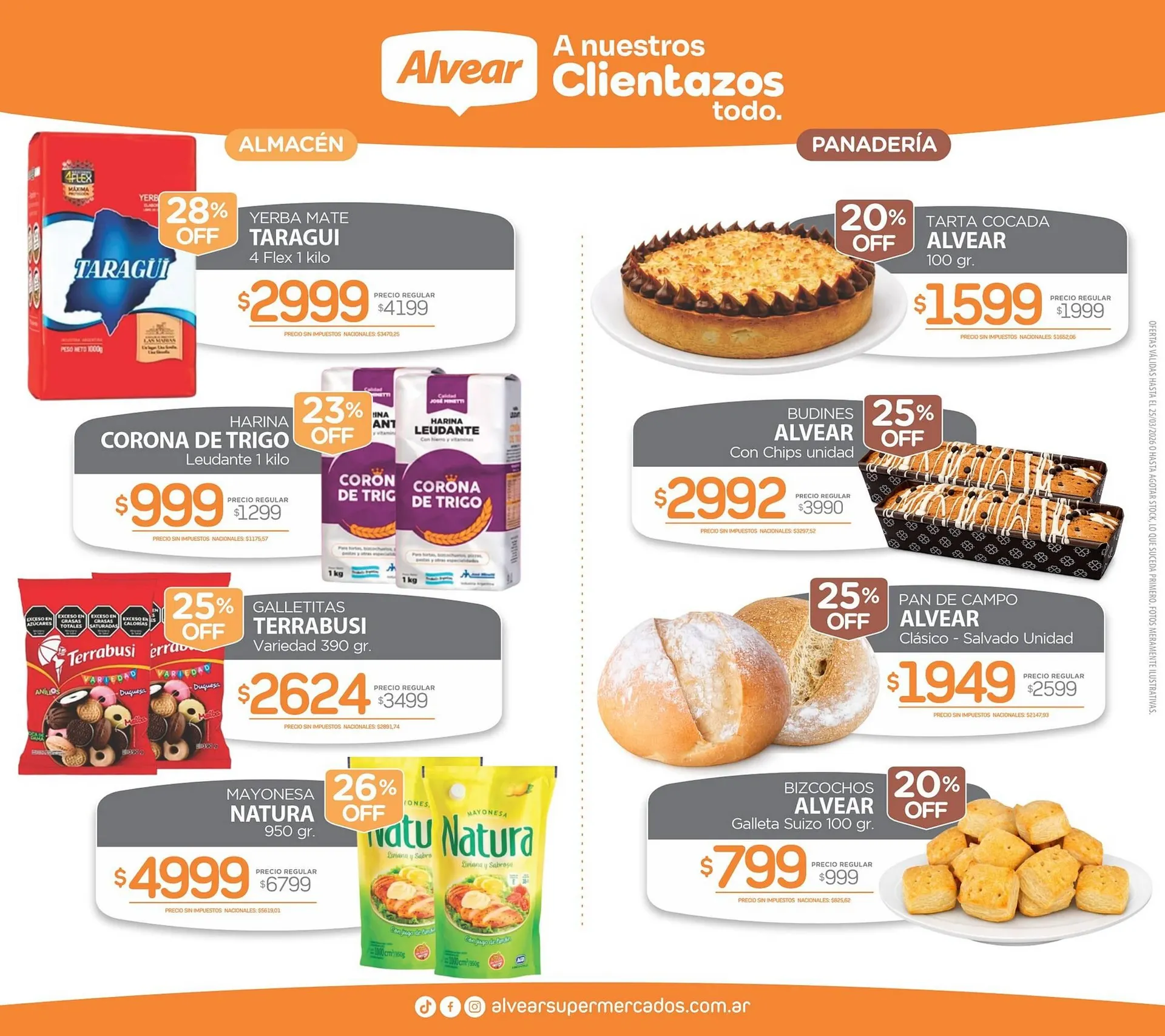 Ofertas de Catálogo Alvear 19 de marzo al 25 de marzo 2026 - Página 1 del catálogo