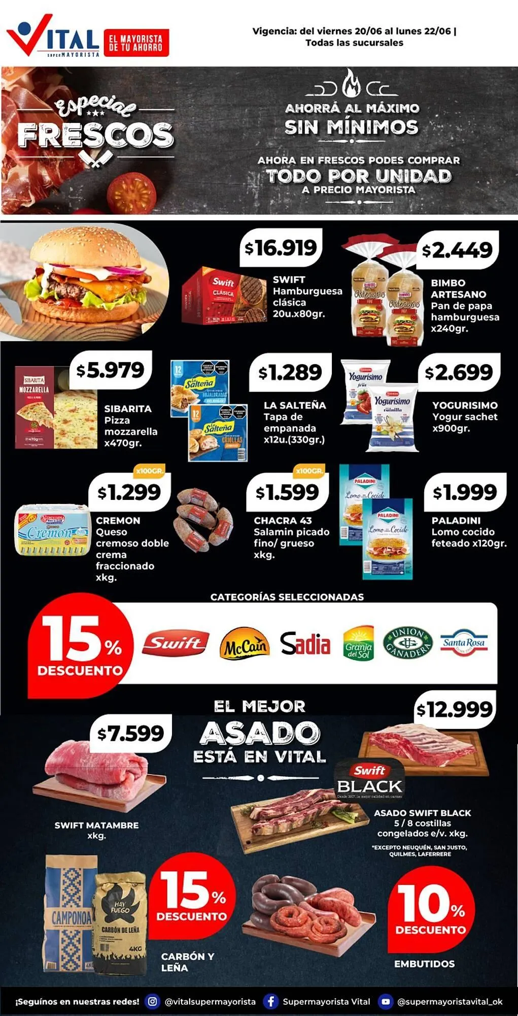 Ofertas de Catálogo Supermayorista Vital 20 de junio al 22 de junio 2026 - Página 4 del catálogo
