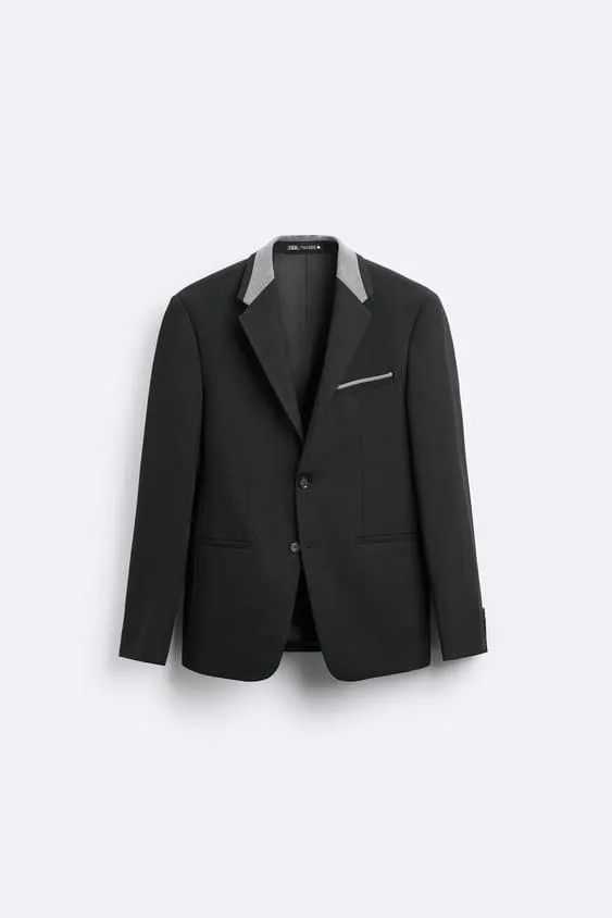 BLAZER TRAJE CONTRASTE