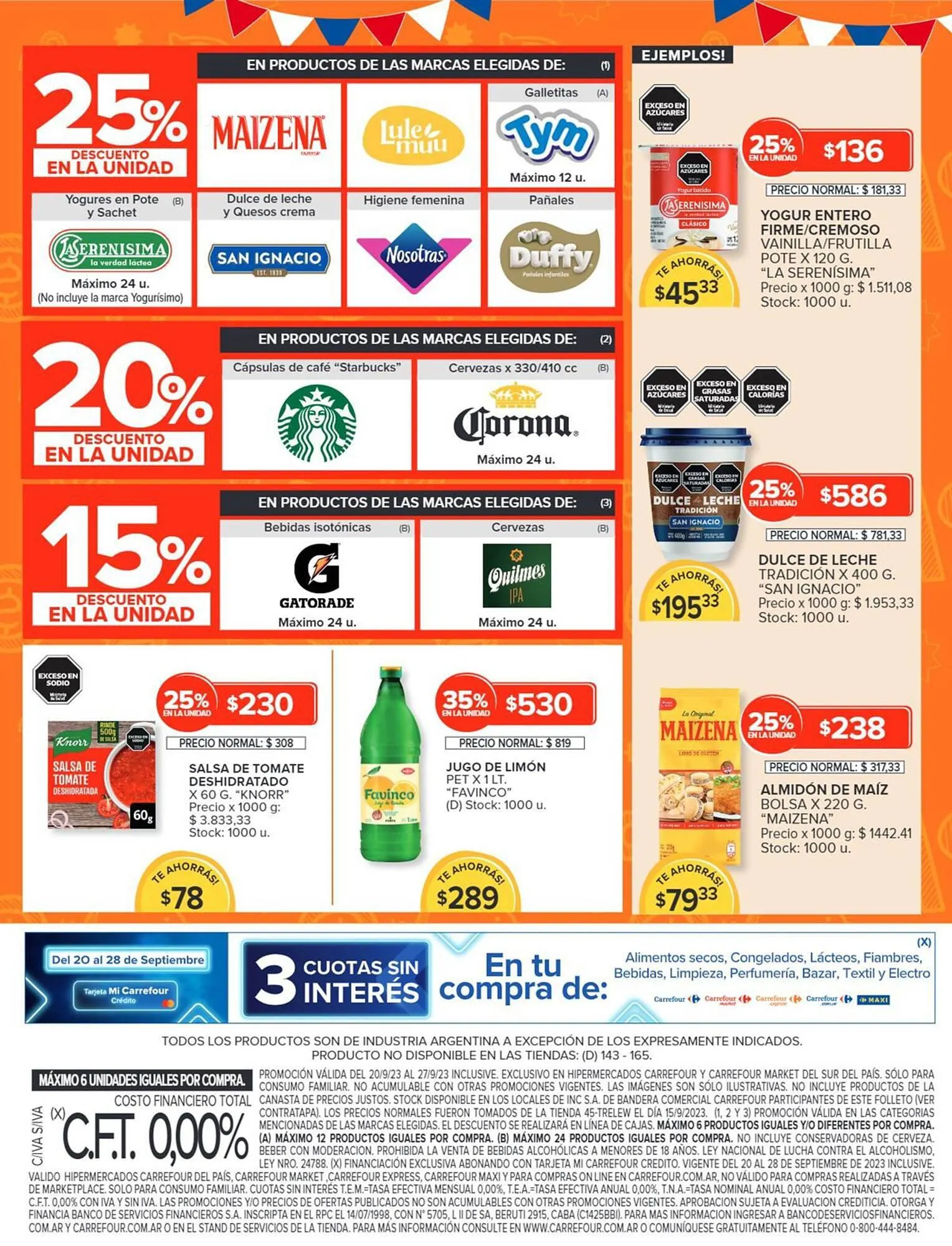 Ofertas de Catálogo Carrefour 21 de septiembre al 27 de septiembre 2023 - Página 20 del catálogo