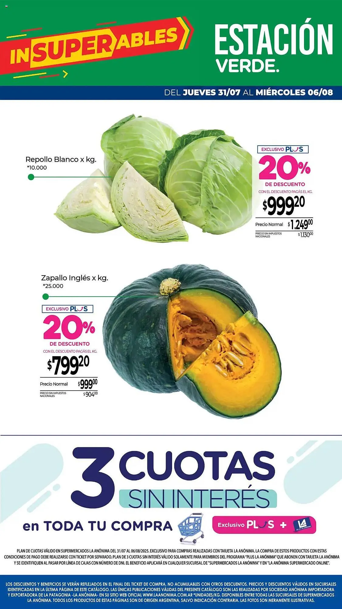 Ofertas de Catálogo La Anonima 31 de julio al 7 de agosto 2025 - Página 5 del catálogo
