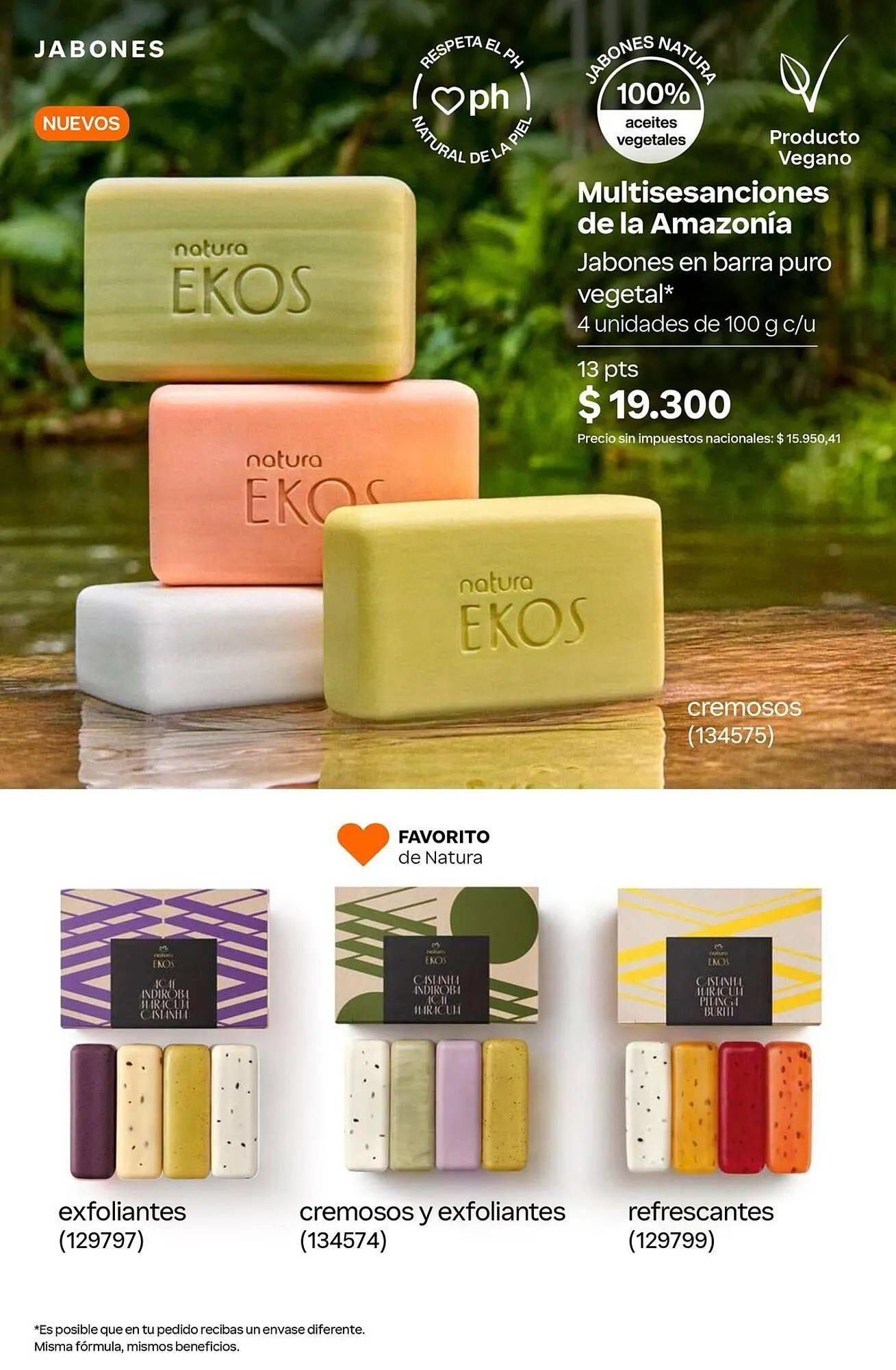 Ofertas de Catálogo Natura 1 de julio al 31 de julio 2026 - Página 204 del catálogo