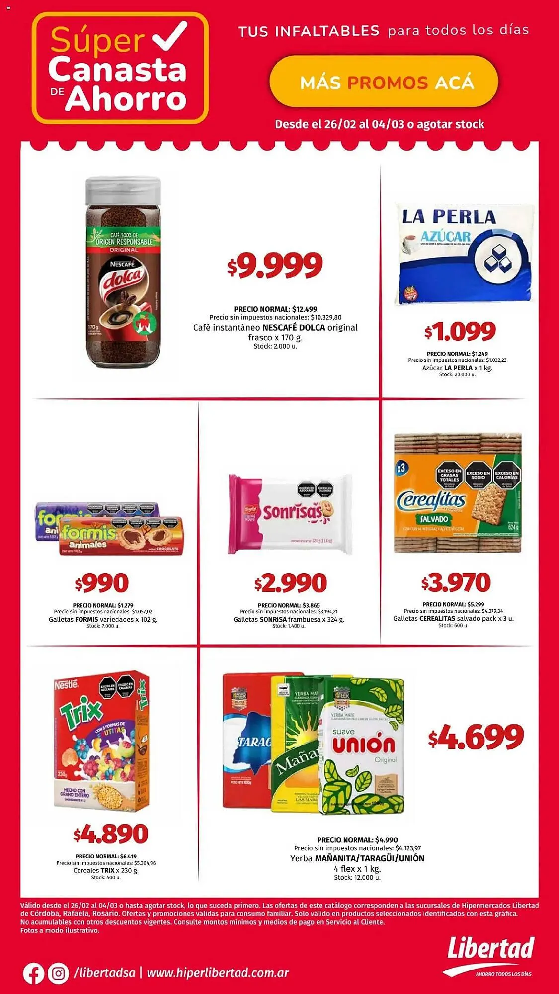 Ofertas de Catálogo Hipermercado Libertad 26 de febrero al 5 de marzo 2026 - Página 5 del catálogo