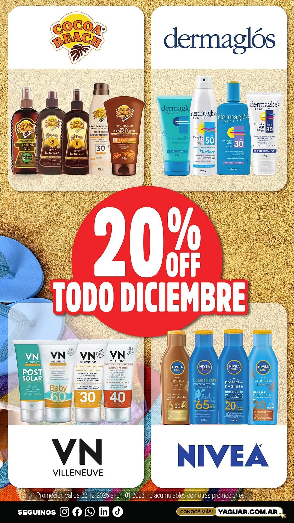 Ofertas de Catálogo Supermercados Yaguar 22 de diciembre al 4 de enero 2026 - Página 1 del catálogo