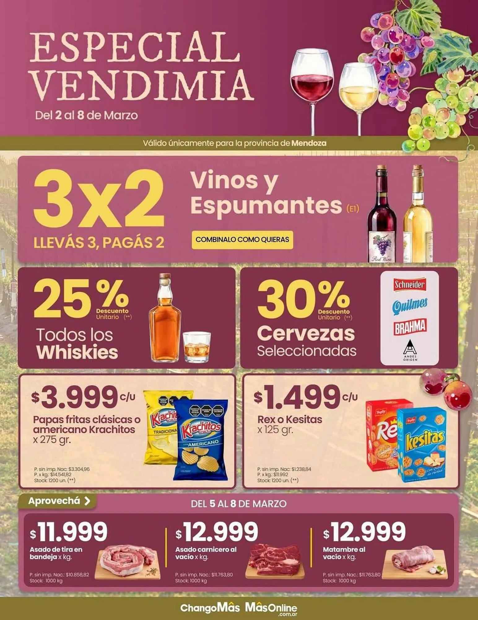 Ofertas de Catálogo Changomas 3 de marzo al 8 de marzo 2026 - Página 1 del catálogo