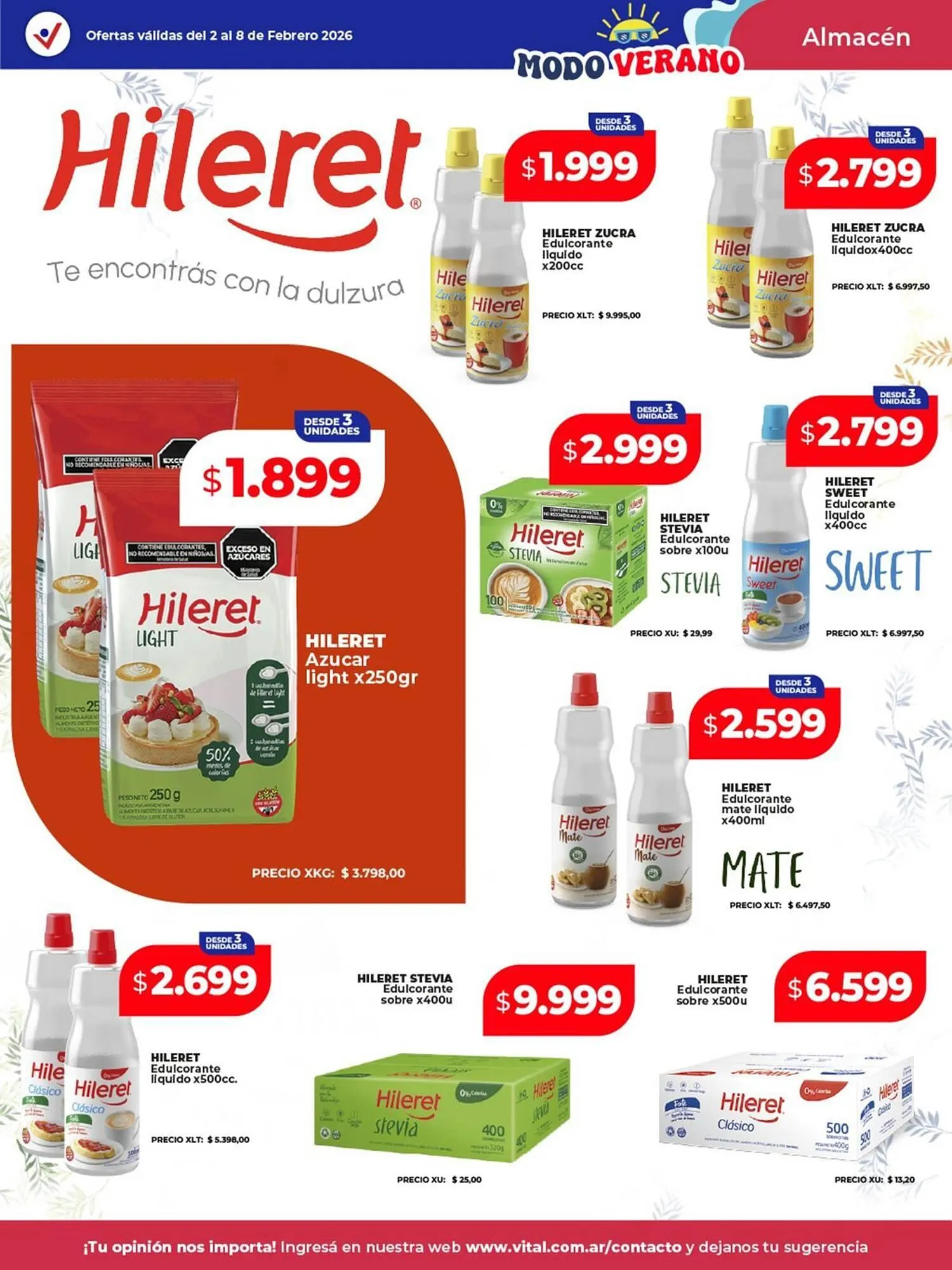 Ofertas de Catálogo Supermayorista Vital 2 de febrero al 8 de febrero 2026 - Página 9 del catálogo