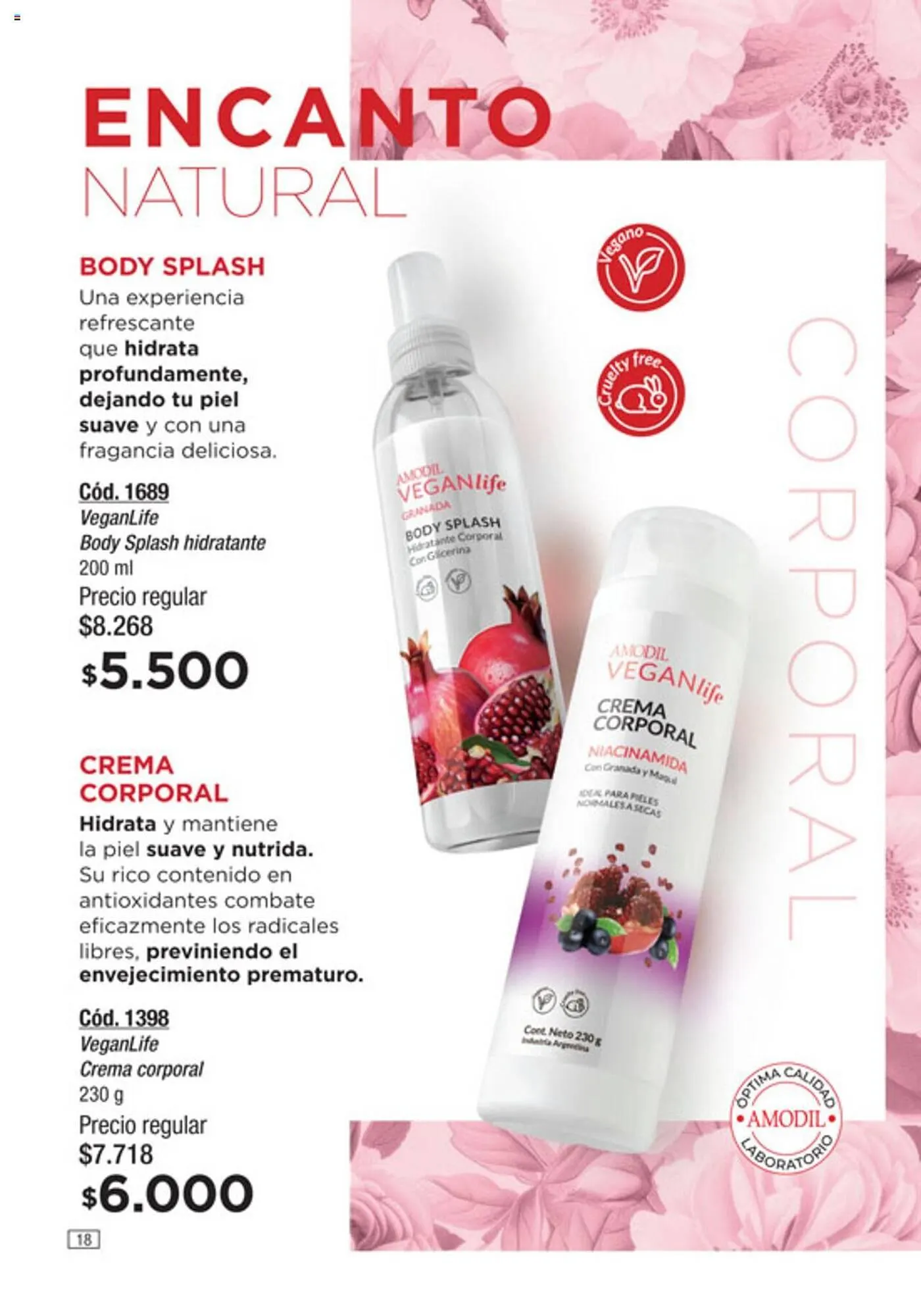 Ofertas de Catálogo Amodil 2 de octubre al 15 de octubre 2024 - Página 18 del catálogo
