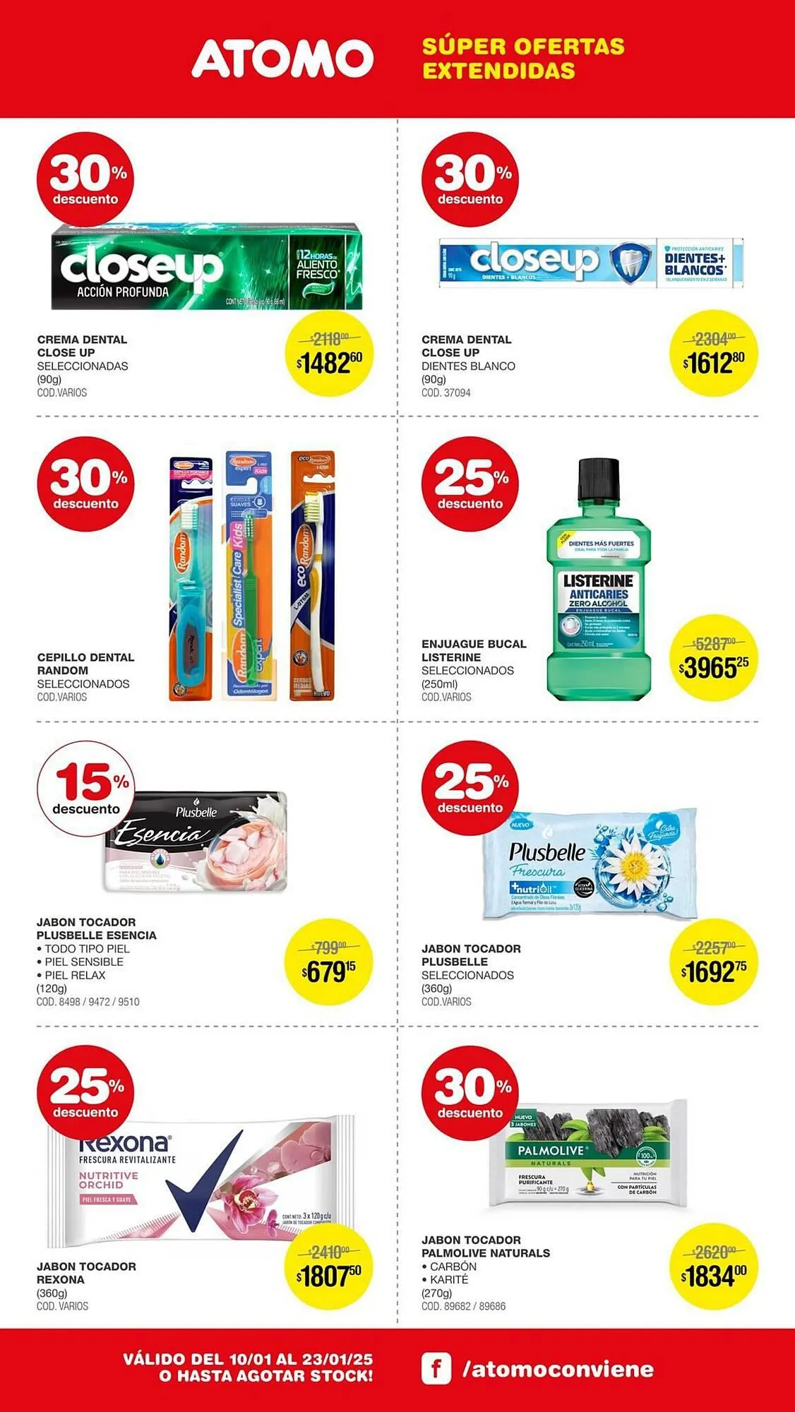 Ofertas de Catálogo Atomo Conviene 10 de enero al 16 de enero 2025 - Página 7 del catálogo