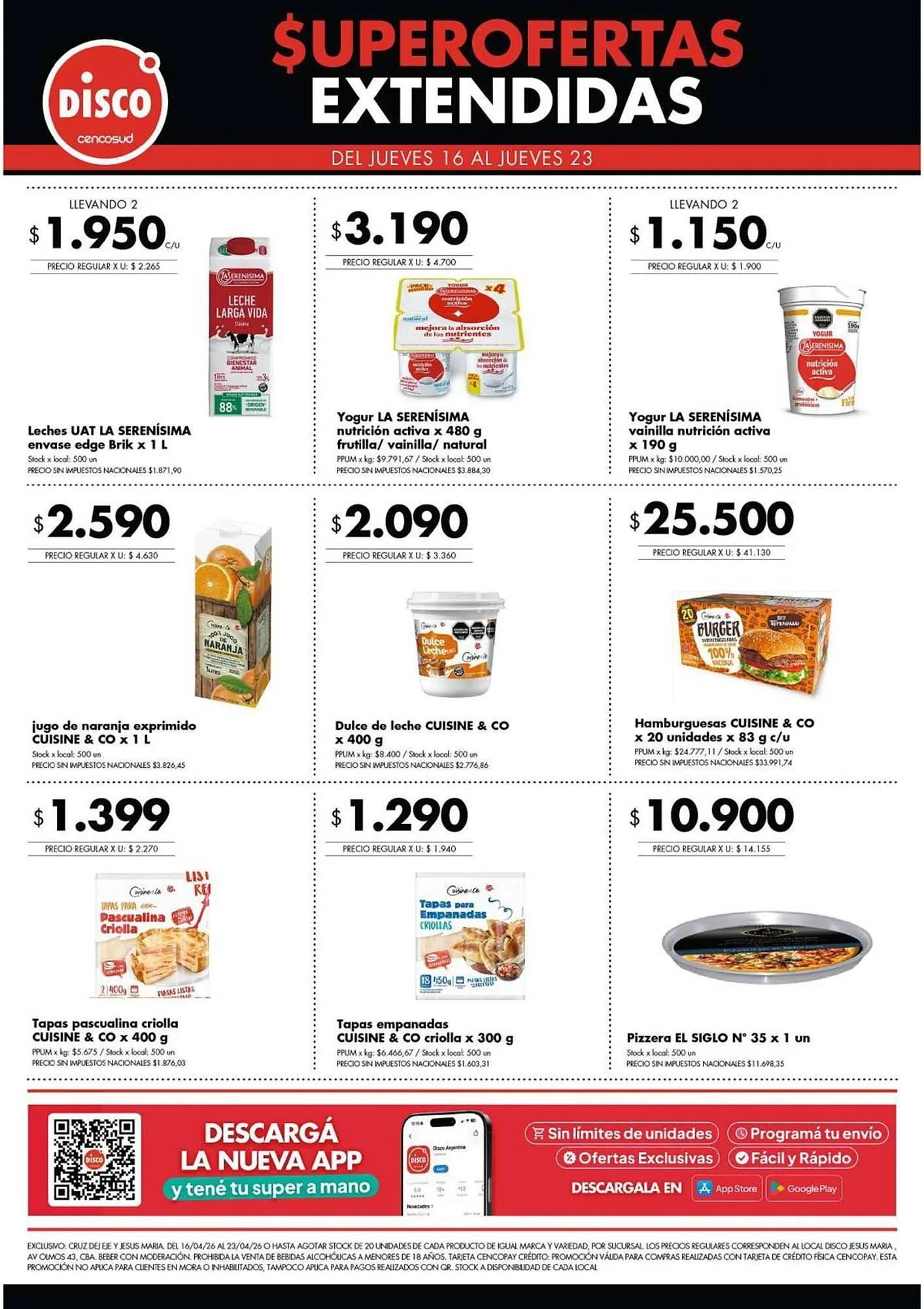 Ofertas de Folleto Disco 16 de abril al 23 de abril 2026 - Página 5 del catálogo