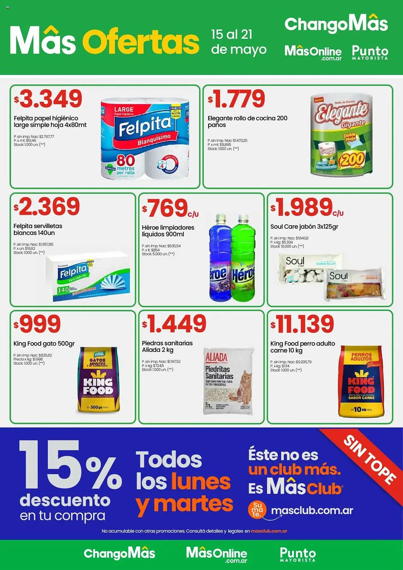 Ofertas de Catálogo Changomas 15 de mayo al 22 de mayo 2025 - Página 7 del catálogo