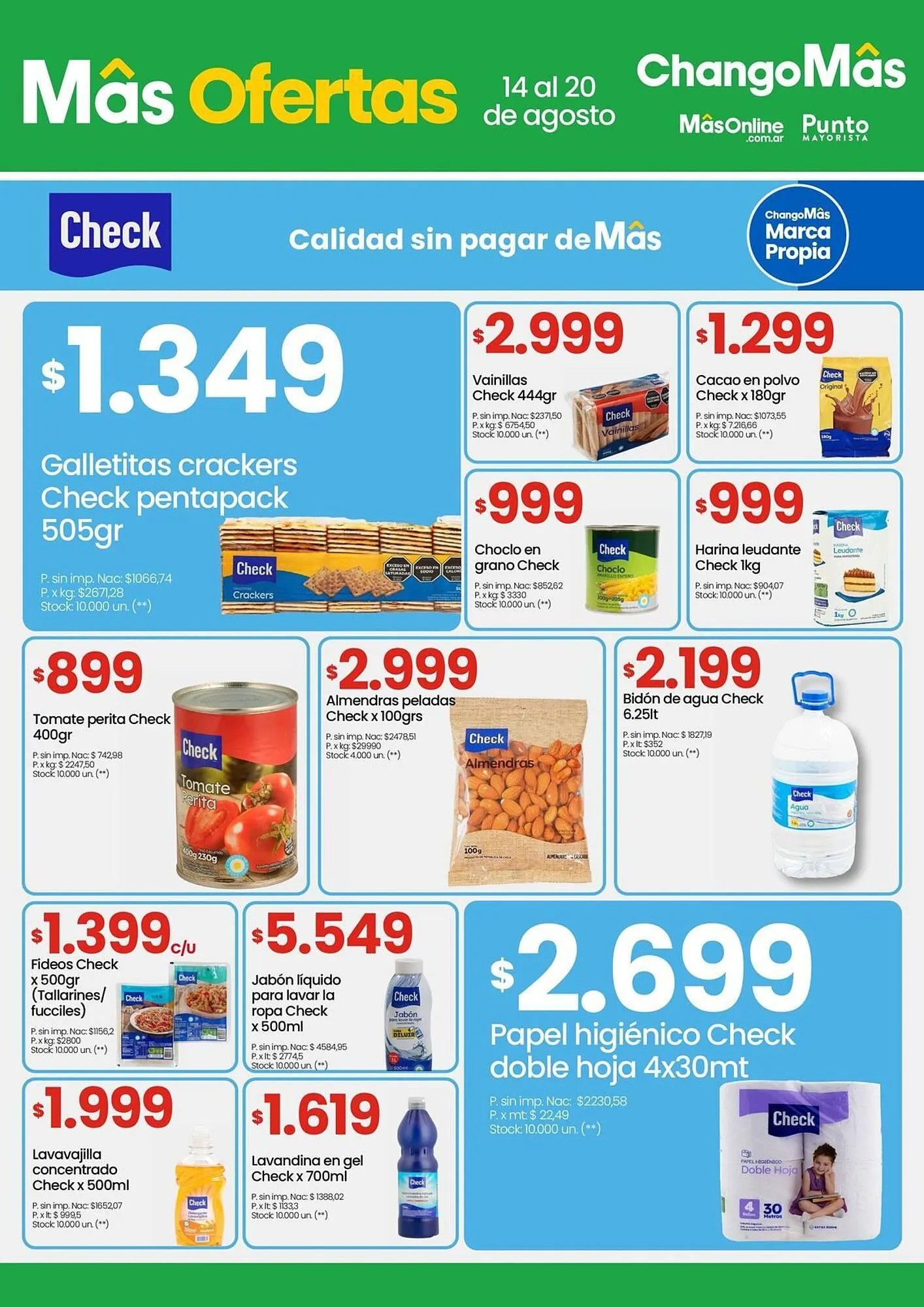Ofertas de Catálogo Changomas 14 de agosto al 20 de agosto 2025 - Página 7 del catálogo