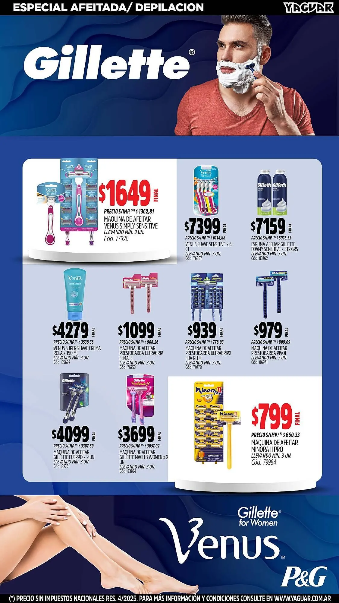 Ofertas de Catálogo Supermercados Yaguar 11 de agosto al 18 de agosto 2025 - Página 29 del catálogo
