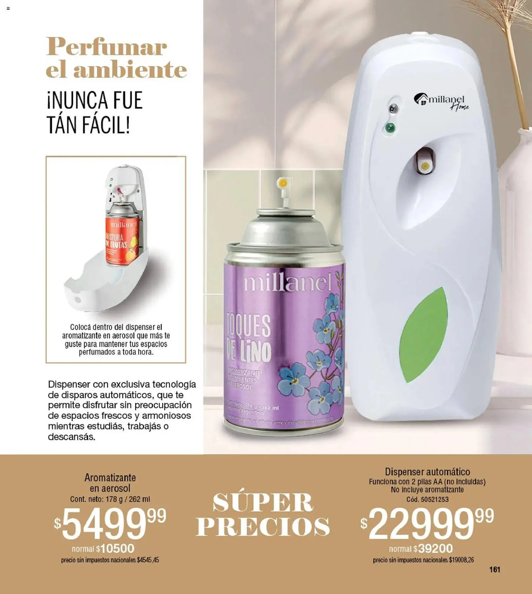 Ofertas de Catálogo Millanel Cosmética 27 de abril al 25 de mayo 2026 - Página 161 del catálogo