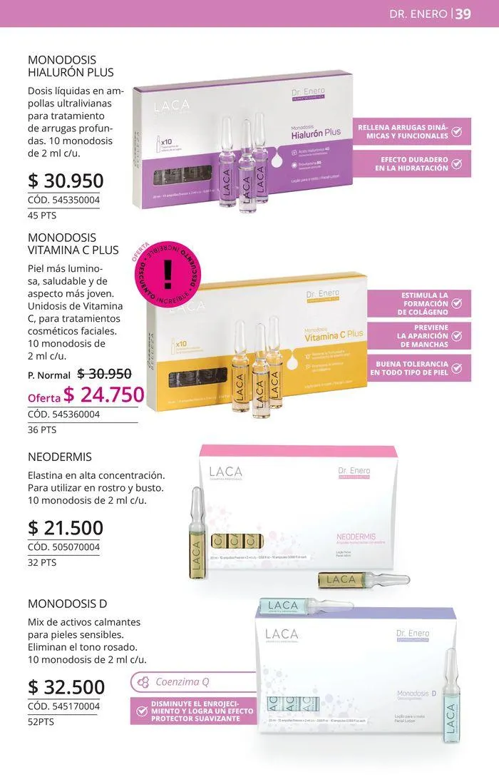 Ofertas de Catálogo de Laboratorio Laca 23 de septiembre al 31 de octubre 2024 - Página 39 del catálogo