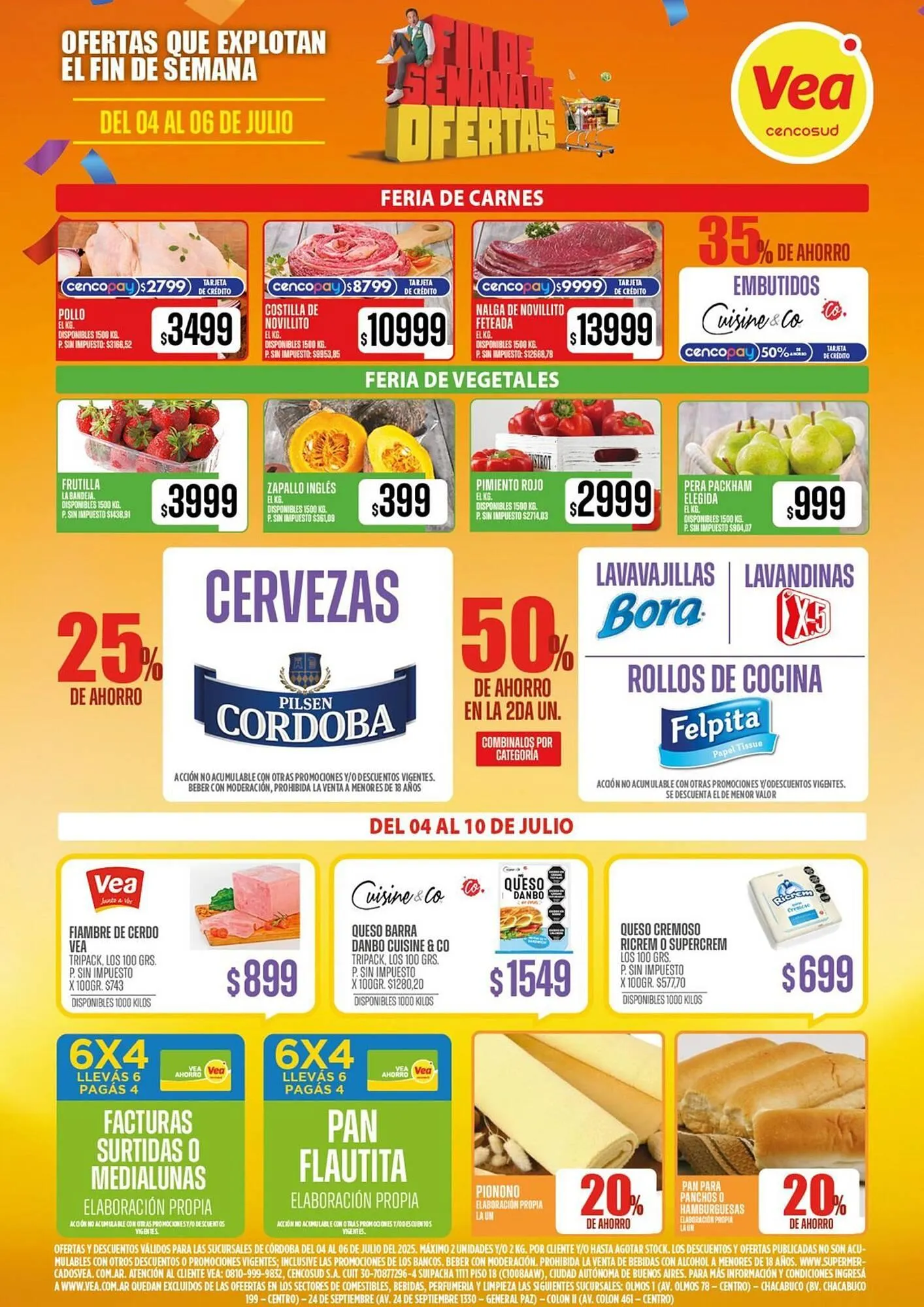Ofertas de Catálogo Supermercados Vea 4 de julio al 6 de julio 2025 - Página 2 del catálogo